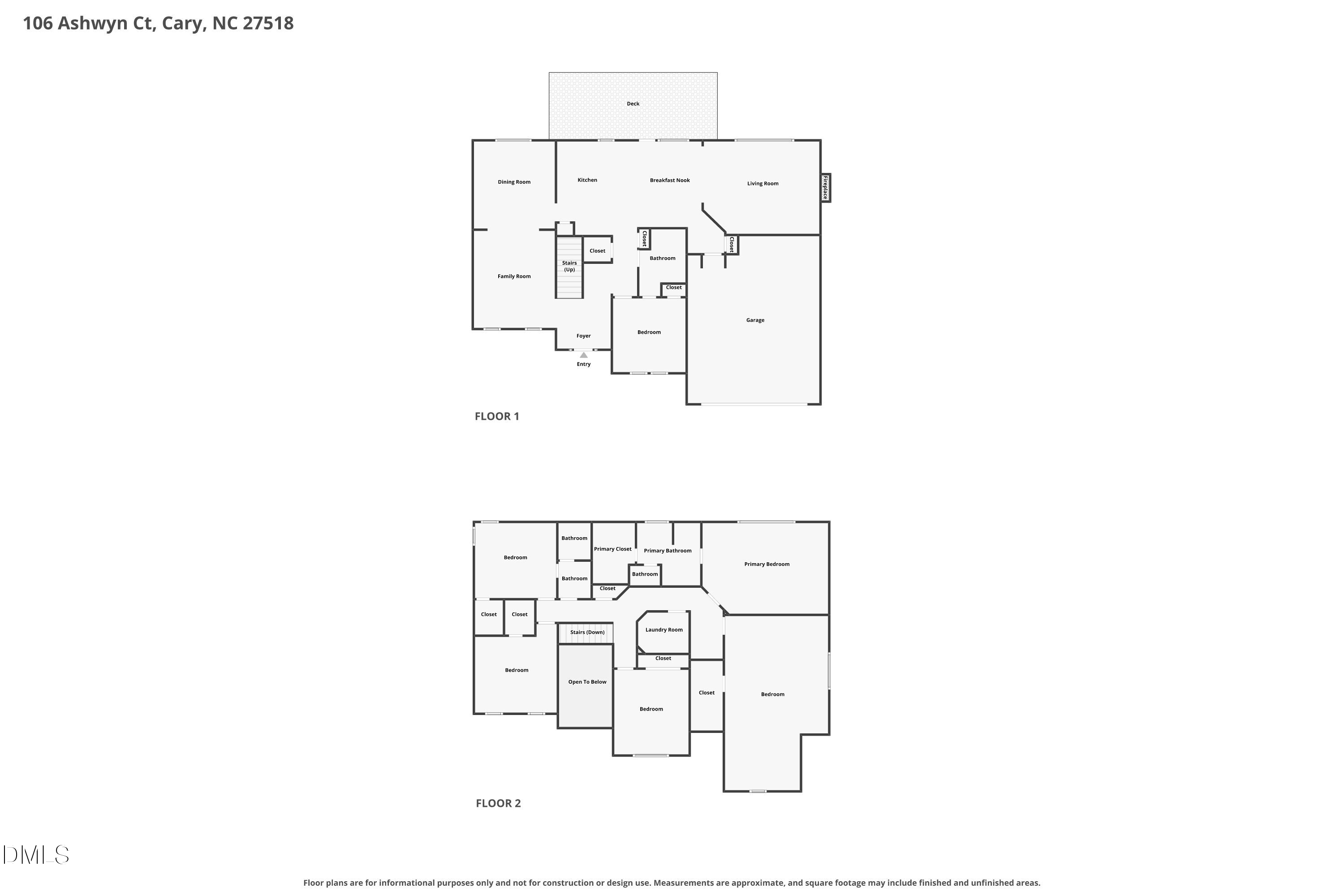Exterior photo of 106 Ashwyn Court, Cary, NC 27518. MLS: 10188885
