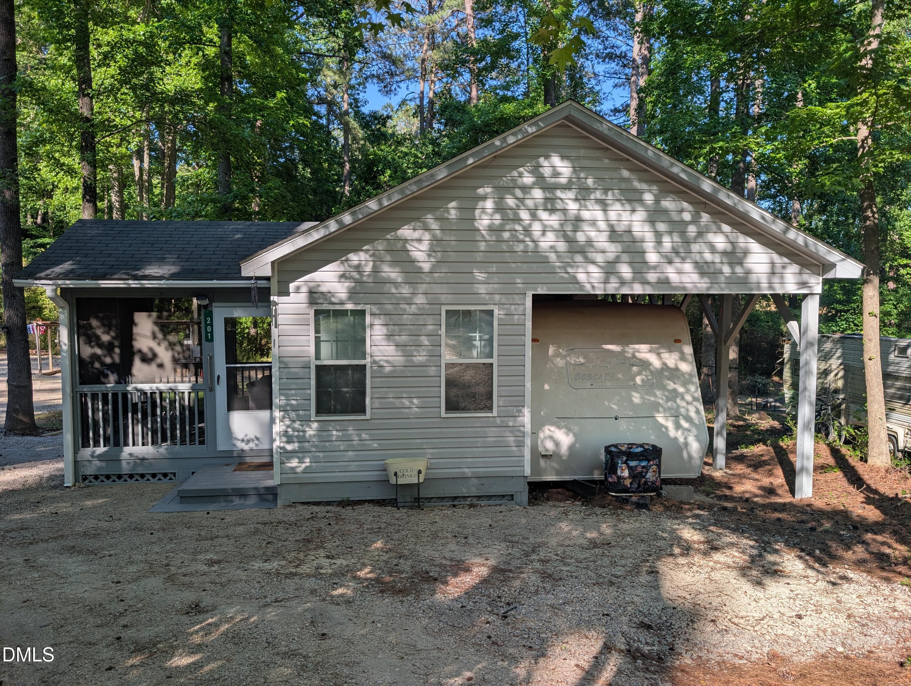Exterior photo of 201 Running Deer Drive, Louisburg, NC 27549. MLS: 10172059
