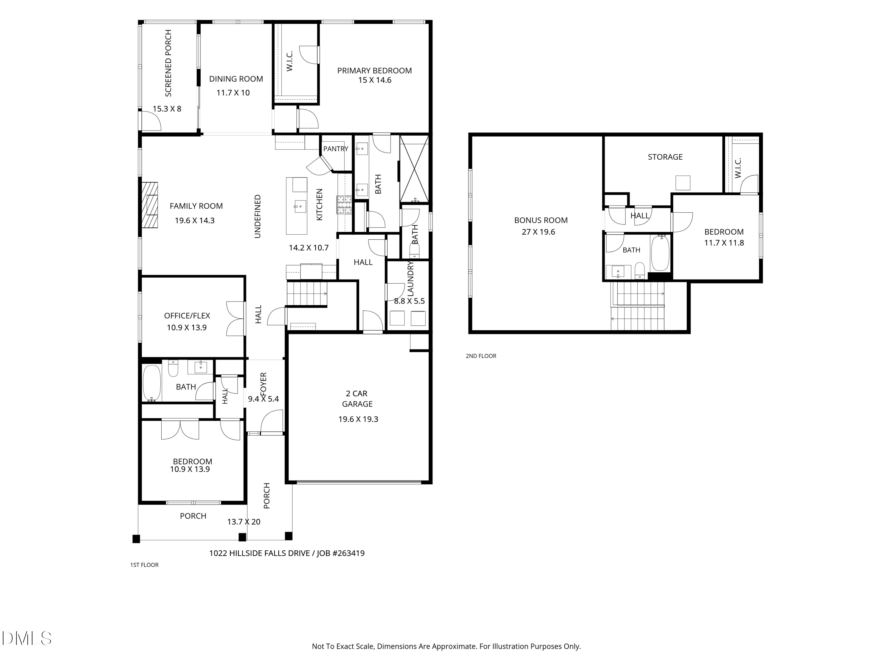 Exterior photo of 1022 Hillside Falls Drive, Wake Forest, NC 27587. MLS: 10189193