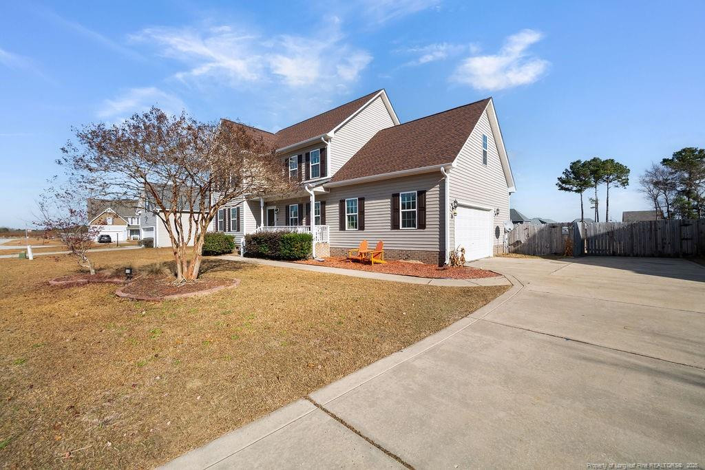 Exterior photo of 185 Sunflower Street, Raeford, NC 28376. MLS: 753474