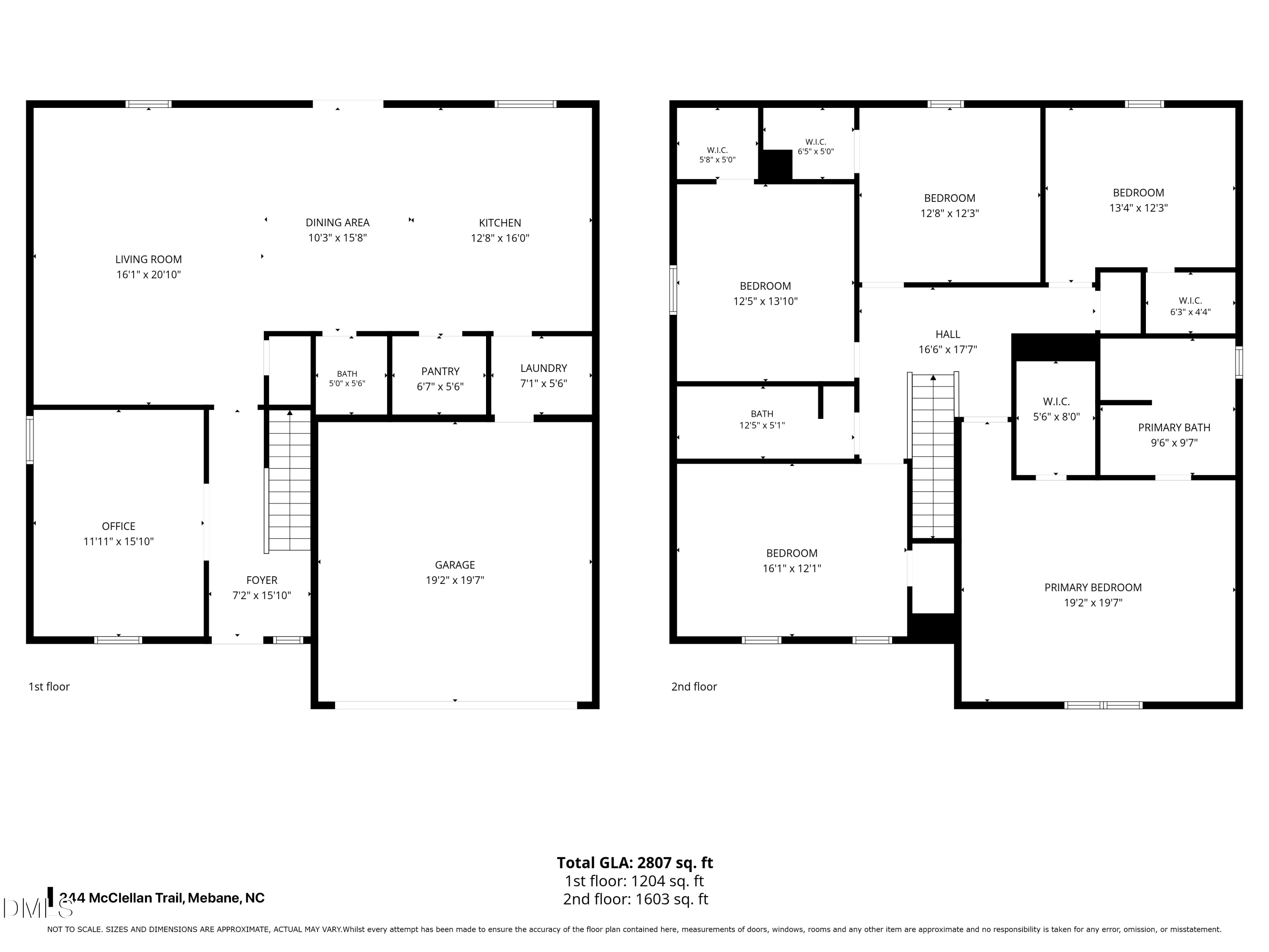 Exterior photo of 244 Mcclellan Trail, Mebane, NC 27302. MLS: 10170317