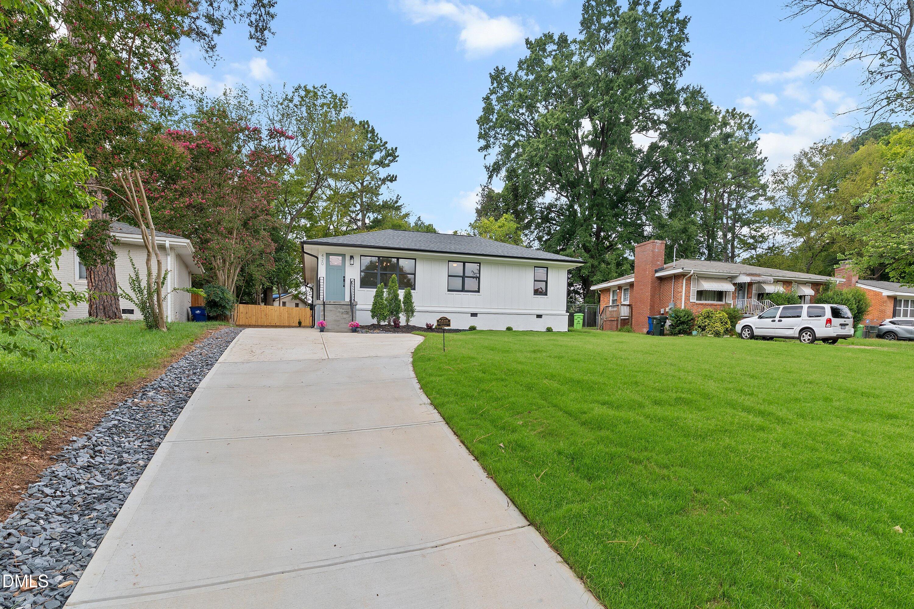 Exterior photo of 420 Peyton Street, Raleigh, NC 27610. MLS: 10181259