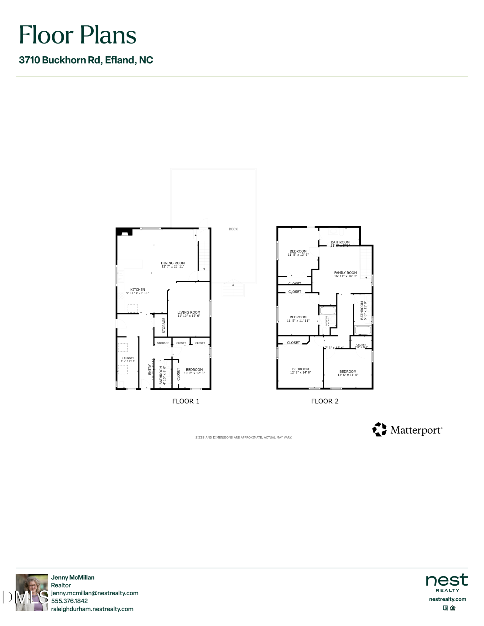 Exterior photo of 3710 Buckhorn Road, Efland, NC 27243. MLS: 10189398