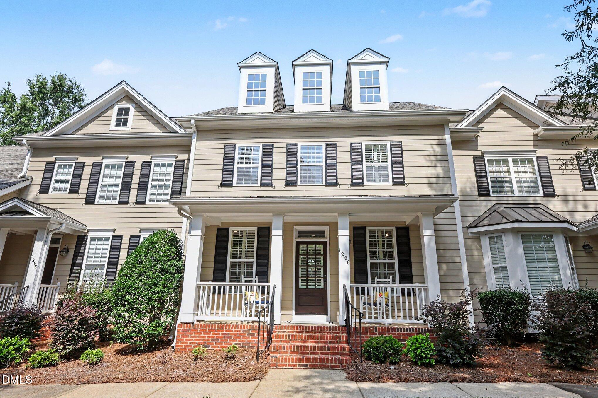 Exterior photo of 1206 Colonial Club Road, Wake Forest, NC 27587. MLS: 10187270