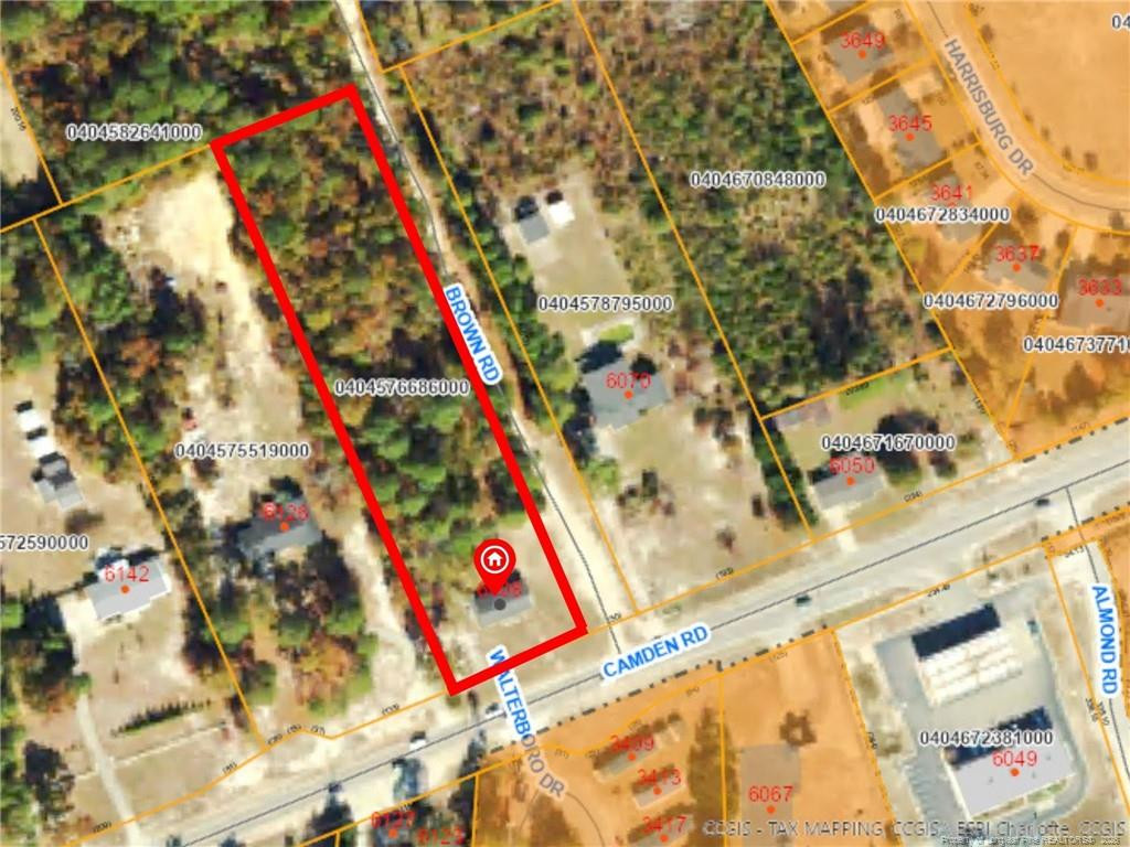 Exterior photo of 6108 Camden Road, Fayetteville, NC 28306. MLS: 767021