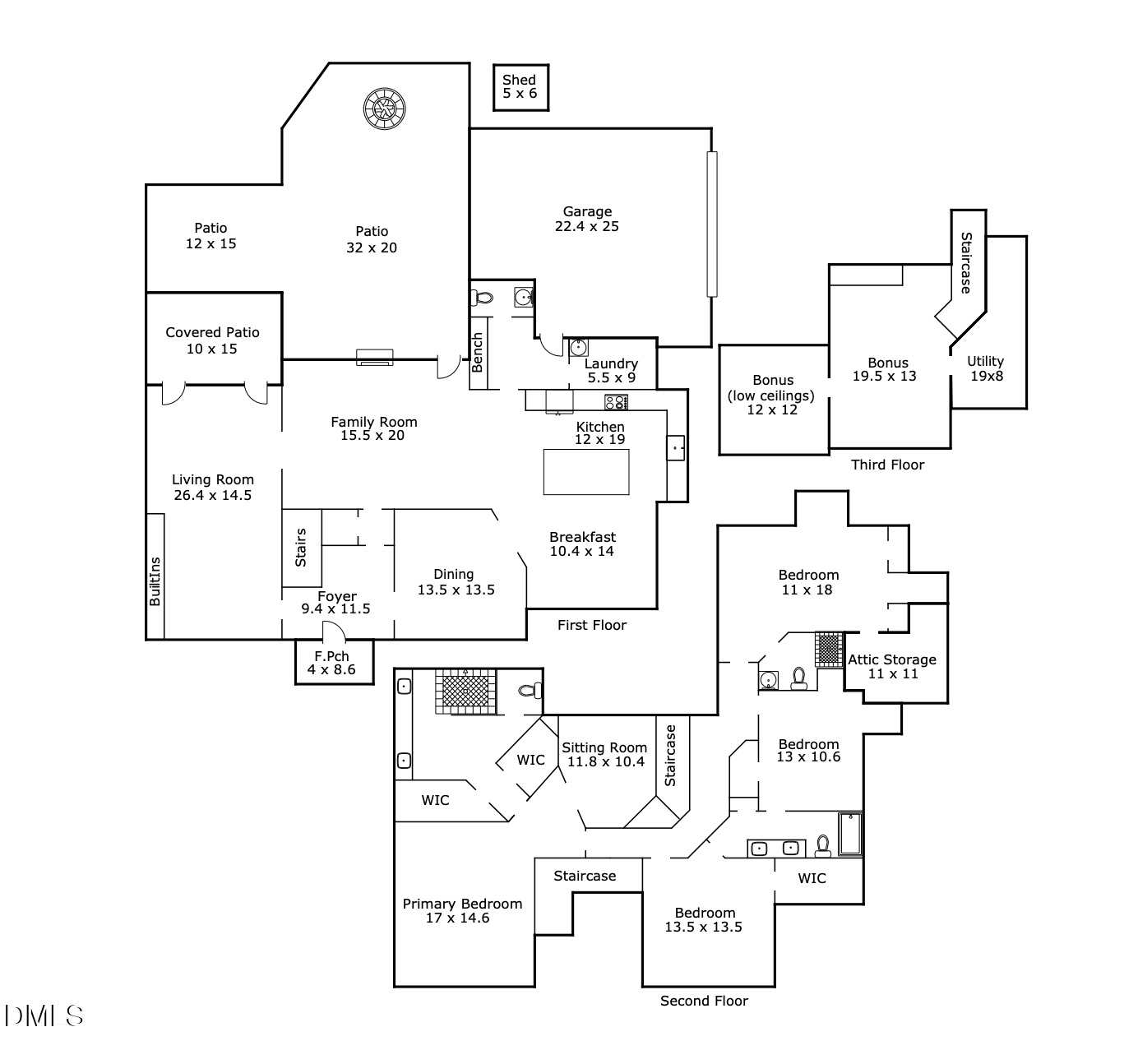 Exterior photo of 206 Johnstone Court, Durham, NC 27712. MLS: 10193331