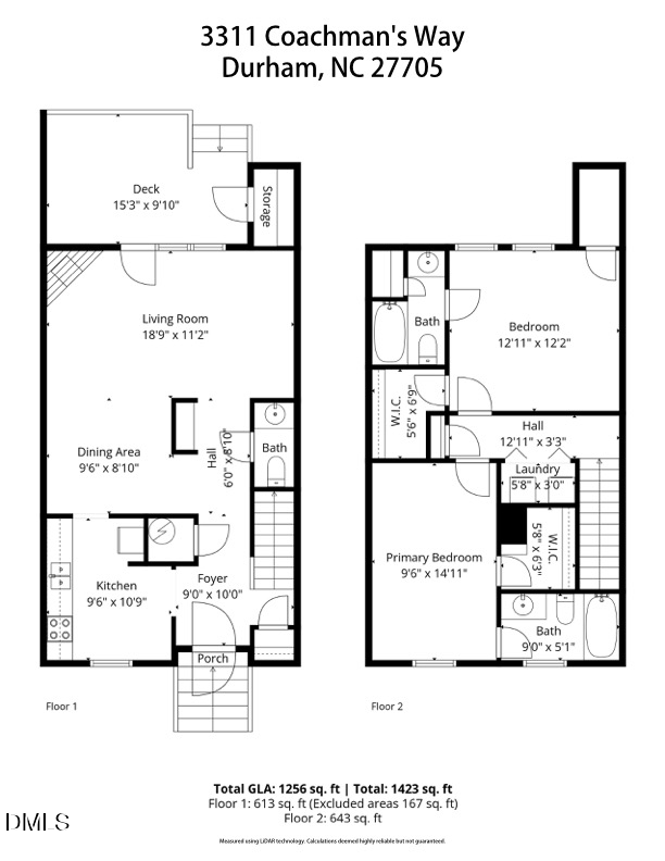 Exterior photo of 3311 Coachmans Way, Durham, NC 27705. MLS: 10165773