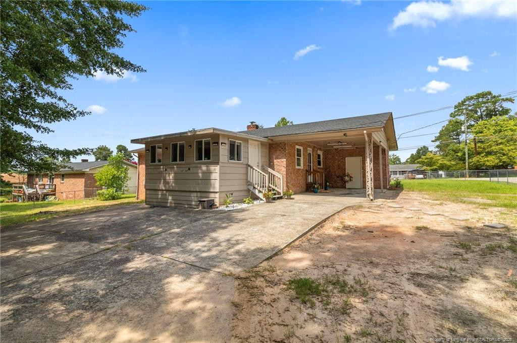Exterior photo of 354 Summer Hill Road, Fayetteville, NC 28303. MLS: 767882