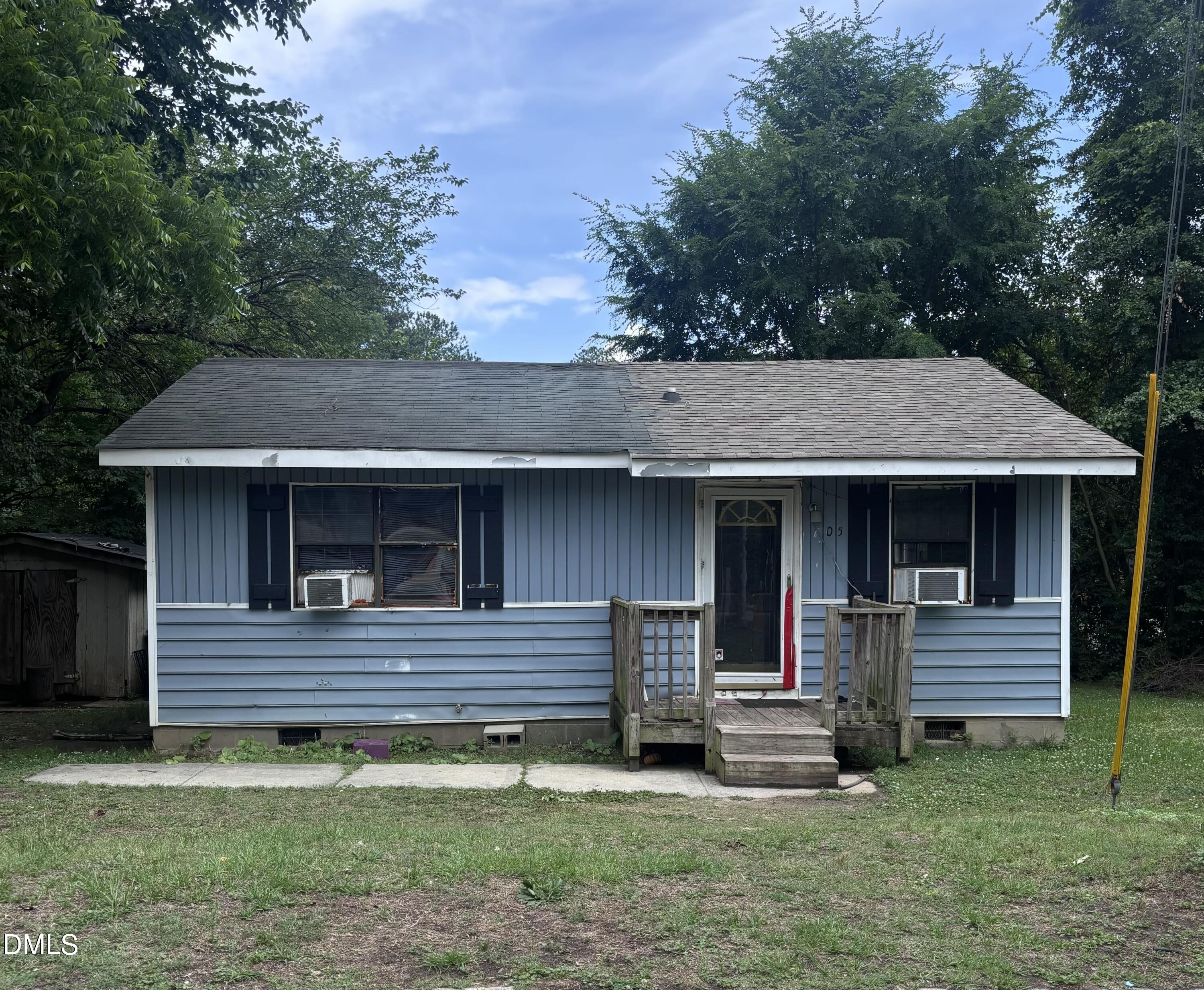 Exterior photo of 705 Merrywood Drive, Raleigh, NC 27610. MLS: 10171640