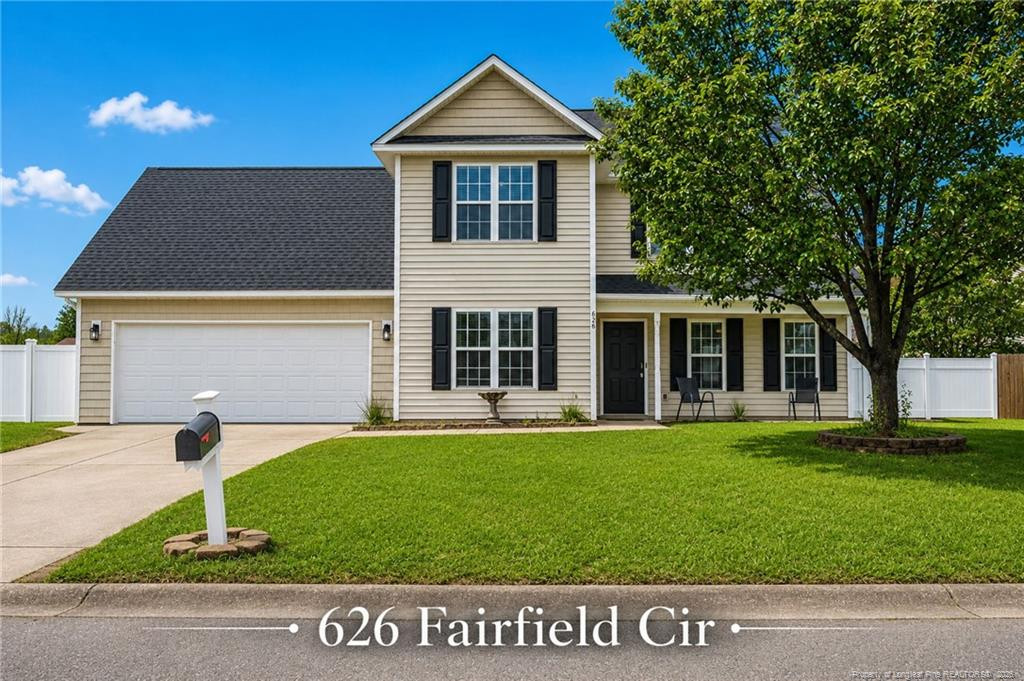 Exterior photo of 626 Fairfield Circle, Raeford, NC 28376. MLS: 766923