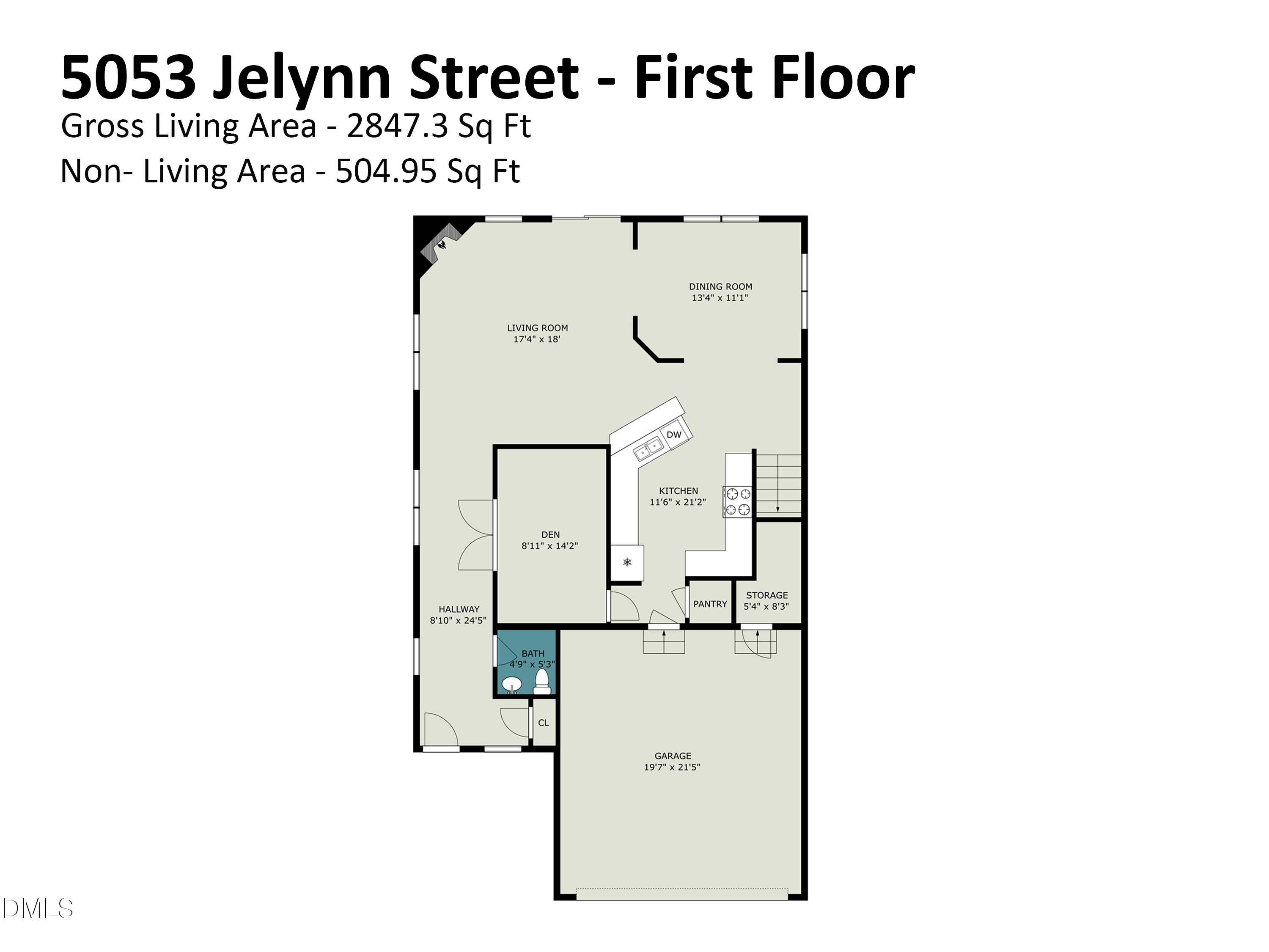 Exterior photo of 5053 Jelynn Street, Raleigh, NC 27616. MLS: 10182867