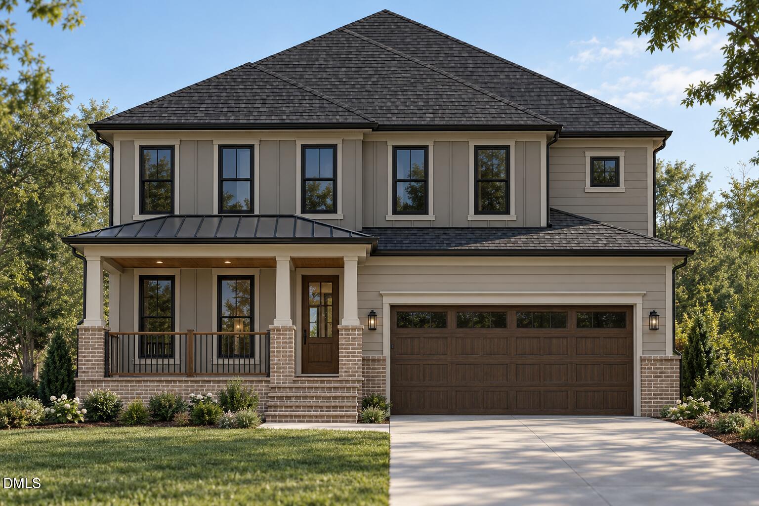 Elegant Modern Craftsman Farmhouse Exter