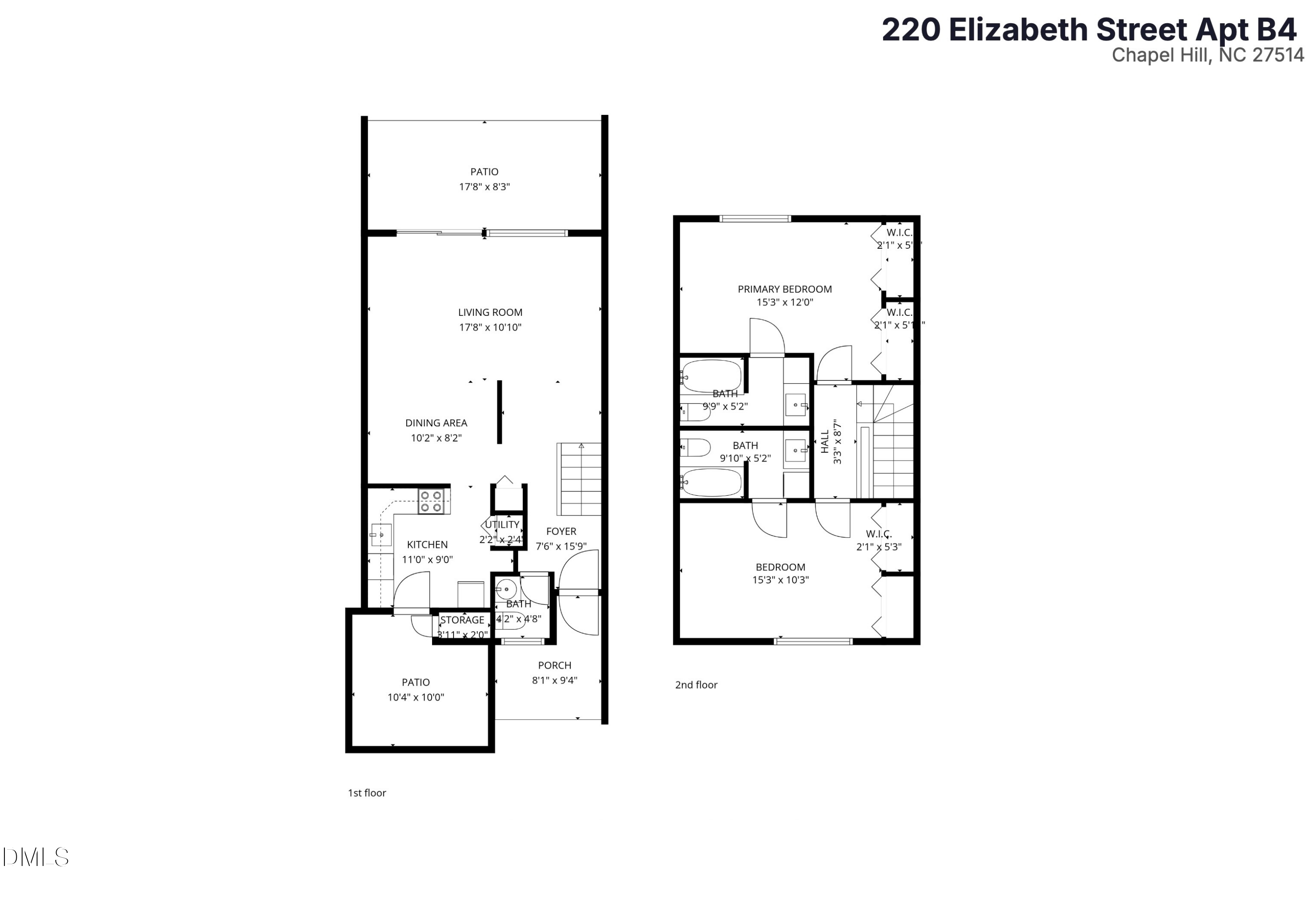 Exterior photo of 220 Elizabeth Street B4, Chapel Hill, NC 27514. MLS: 10168298
