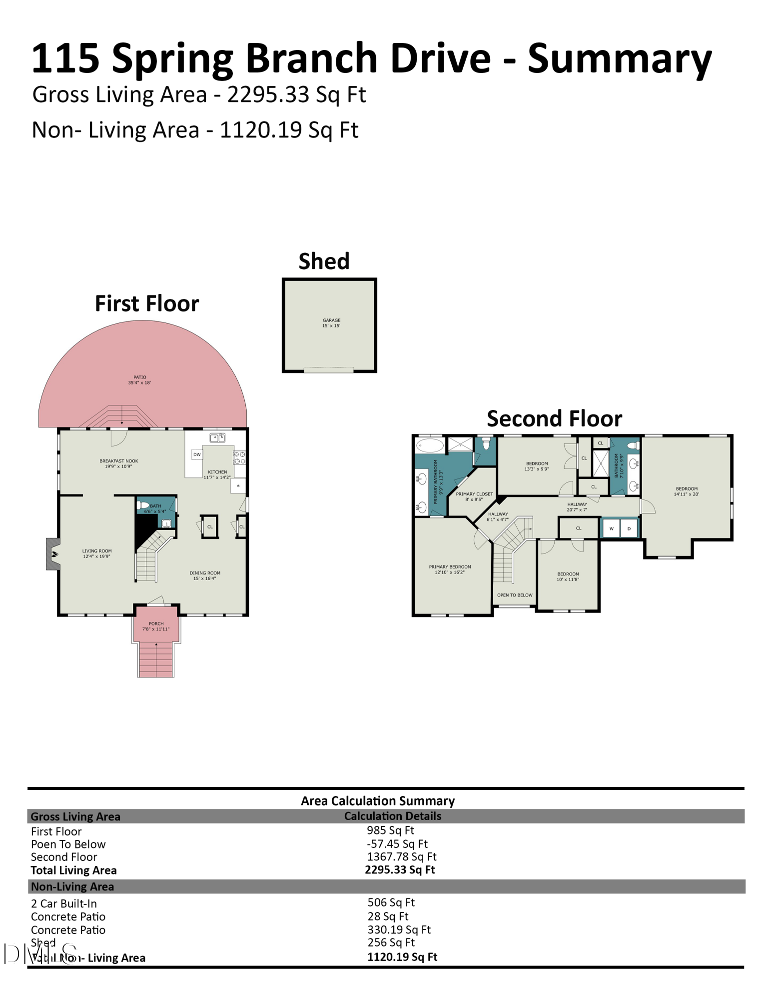 Exterior photo of 115 Spring Branch Drive, Four Oaks, NC 27524. MLS: 10193220