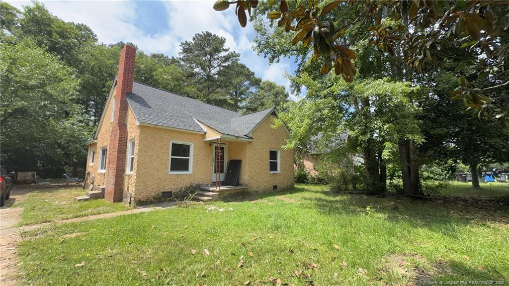 Exterior photo of 1908 Sapona Road, Fayetteville, NC 28312. MLS: 767557
