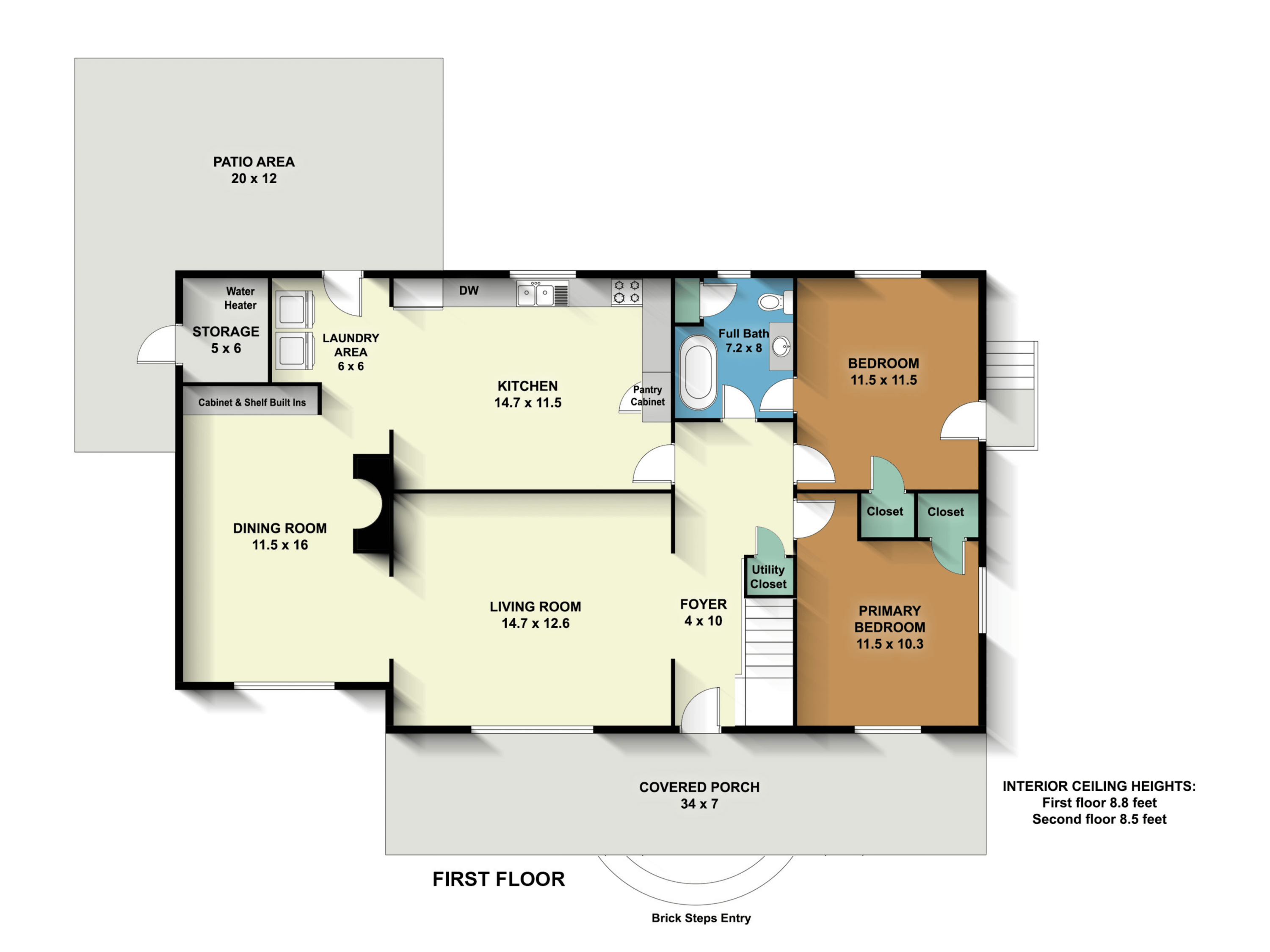 Exterior photo of 103 Yorktown Drive, Chapel Hill, NC 27516. MLS: 10199633