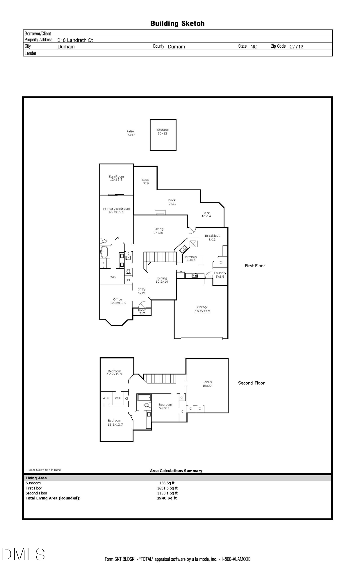 Exterior photo of 218 Landreth Court, Durham, NC 27713. MLS: 10180423