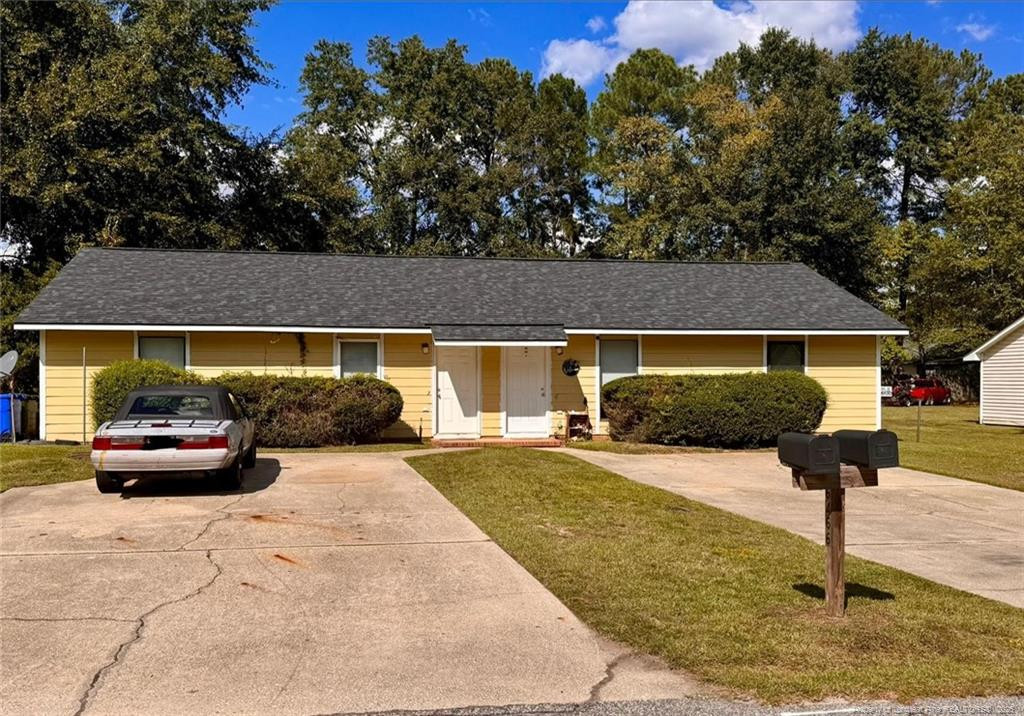 Exterior photo of 6464 - 6466 Rockford Drive, Fayetteville, NC 28304. MLS: 770075
