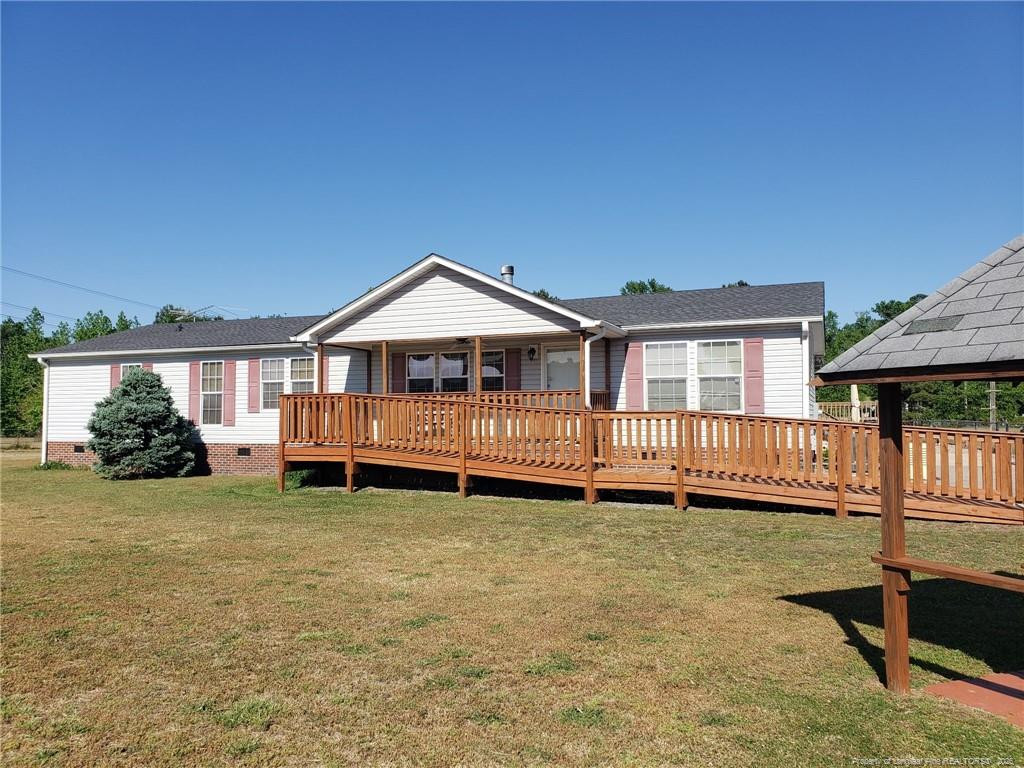 Exterior photo of 212 McIver Road, Lumber Bridge, NC 28357. MLS: 761993