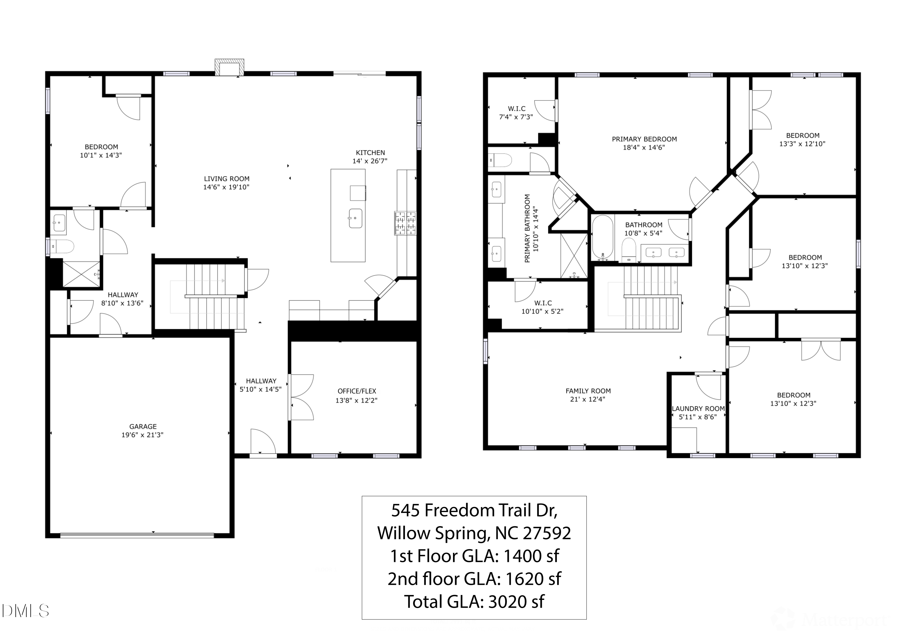 Exterior photo of 545 Freedom Trail Drive, Willow Springs, NC 27592. MLS: 10176410