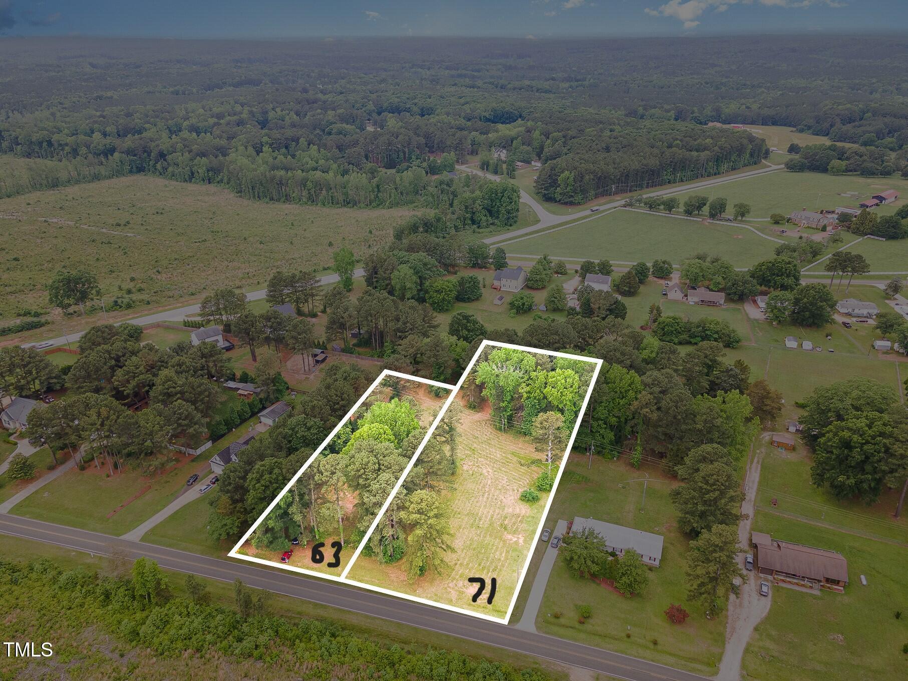 Exterior photo of 71 Mount Olivet Church Road, Franklinton, NC 27525. MLS: 10172305