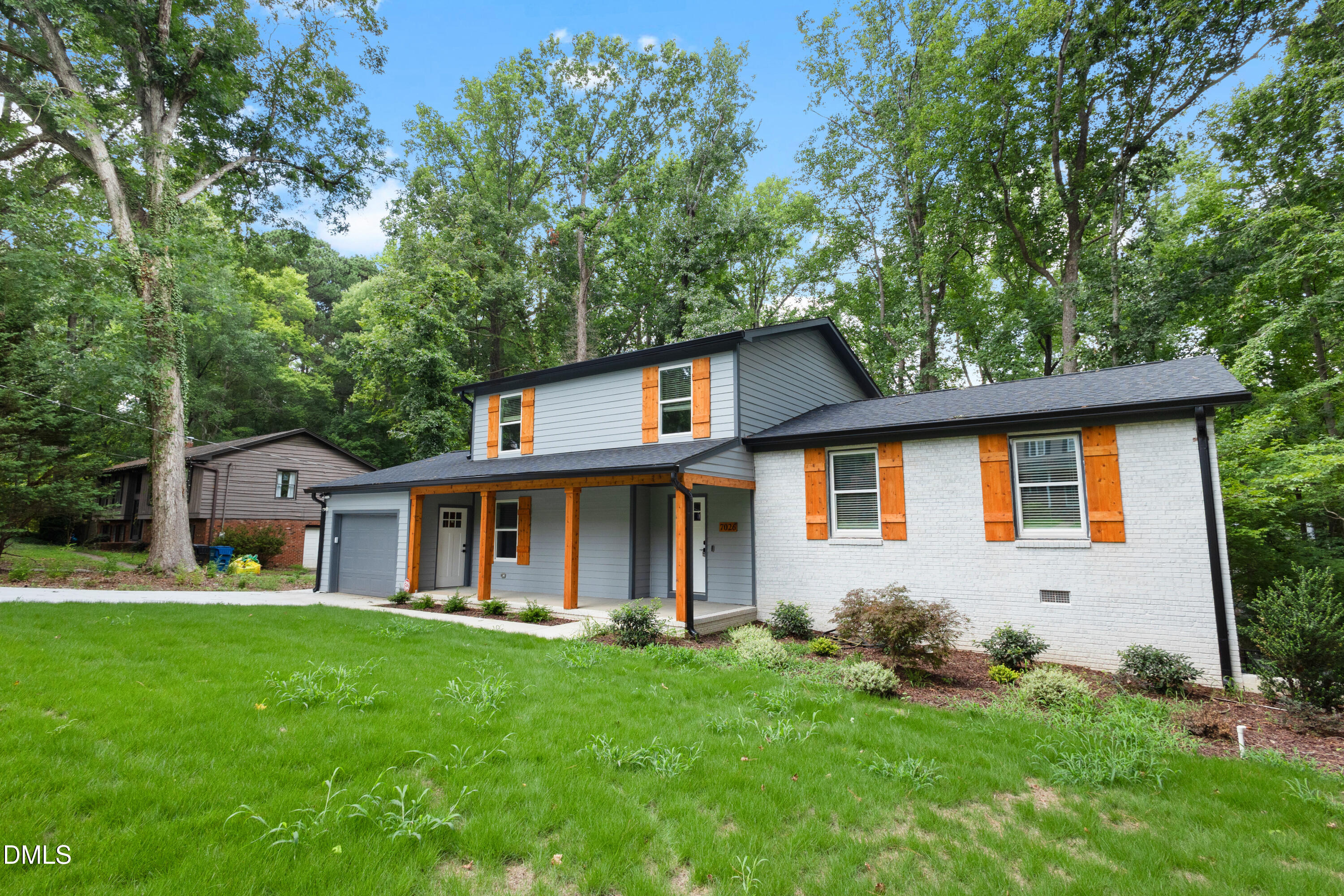 Exterior photo of 7026 Robbie Drive, Raleigh, NC 27607. MLS: 10181658
