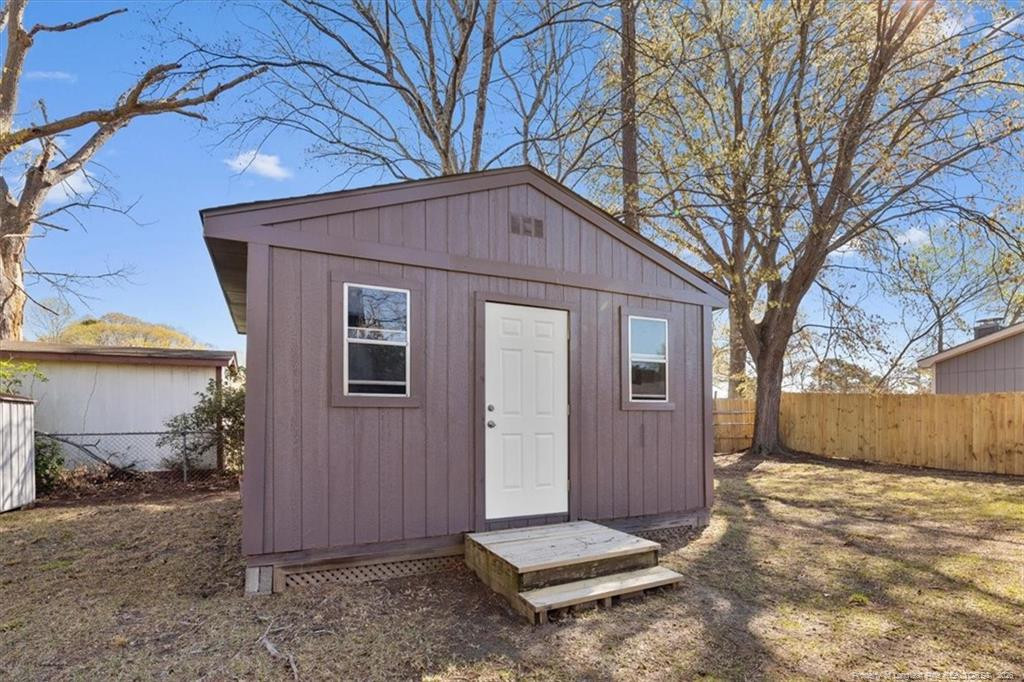 Exterior photo of 716 Dowfield Drive, Fayetteville, NC 28311. MLS: 760475