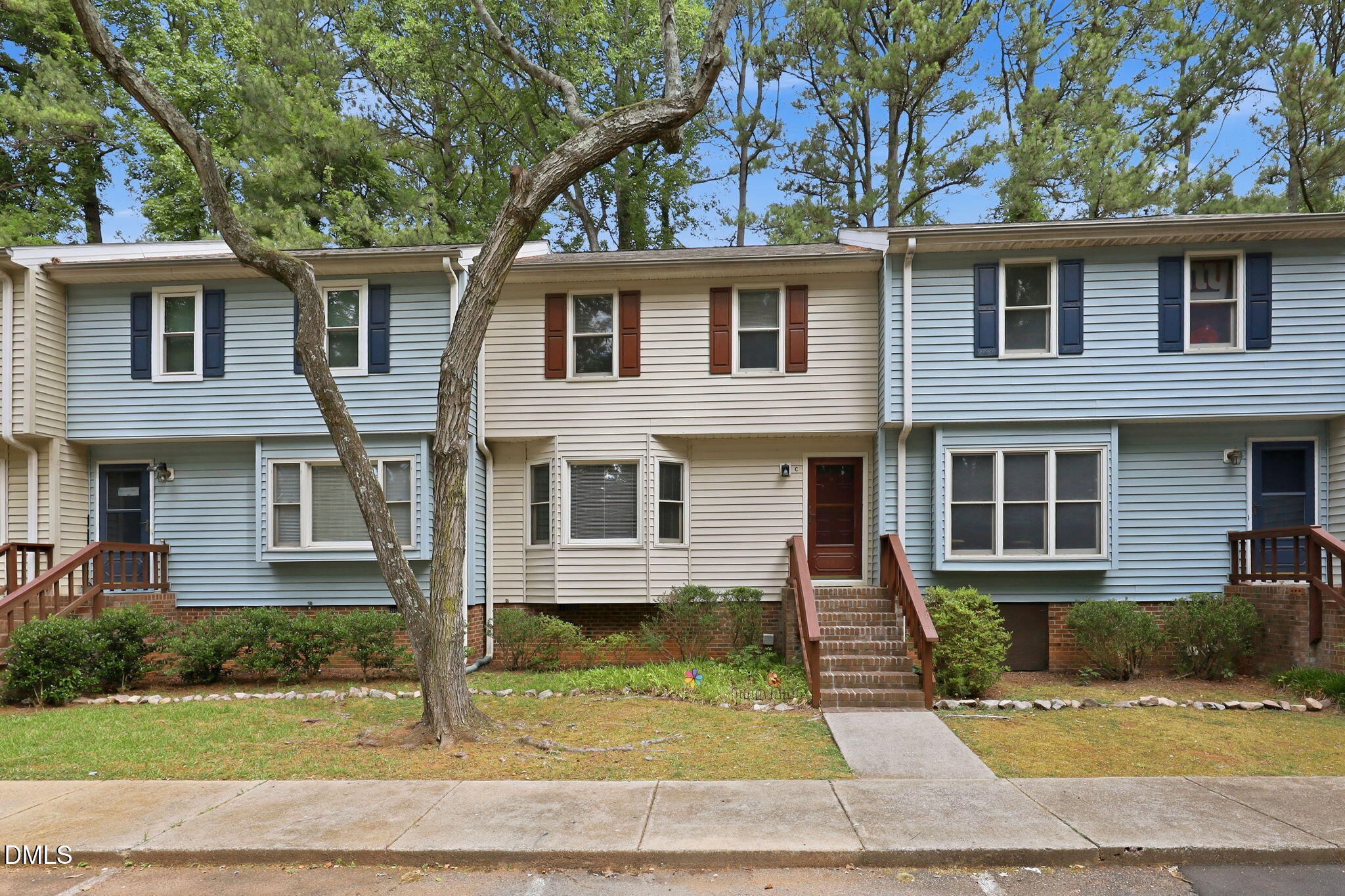 Exterior photo of 844 Athens Drive C, Raleigh, NC 27606. MLS: 10175105