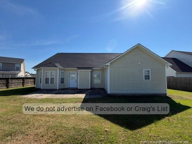 Exterior photo of 1908 Lioncoward Drive, Fayetteville, NC 28314. MLS: 770650