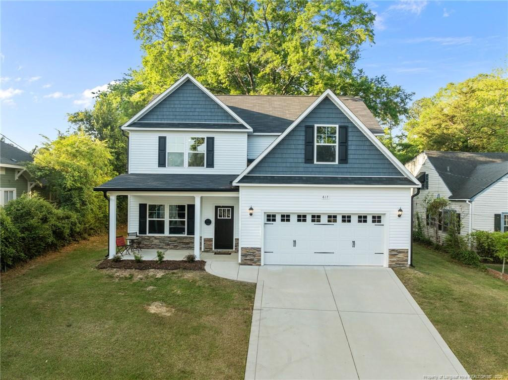 Exterior photo of 817 Carolina Avenue, Fayetteville, NC 28301. MLS: 768639