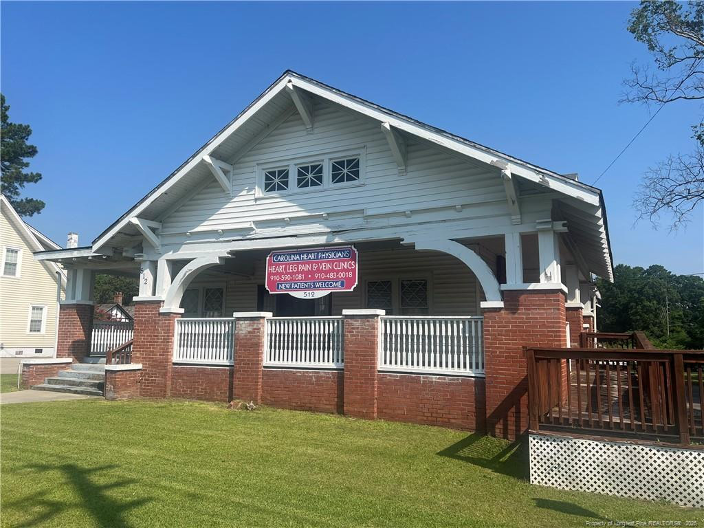 Exterior photo of 512 Sunset Avenue, Clinton, NC 28303. MLS: 767930