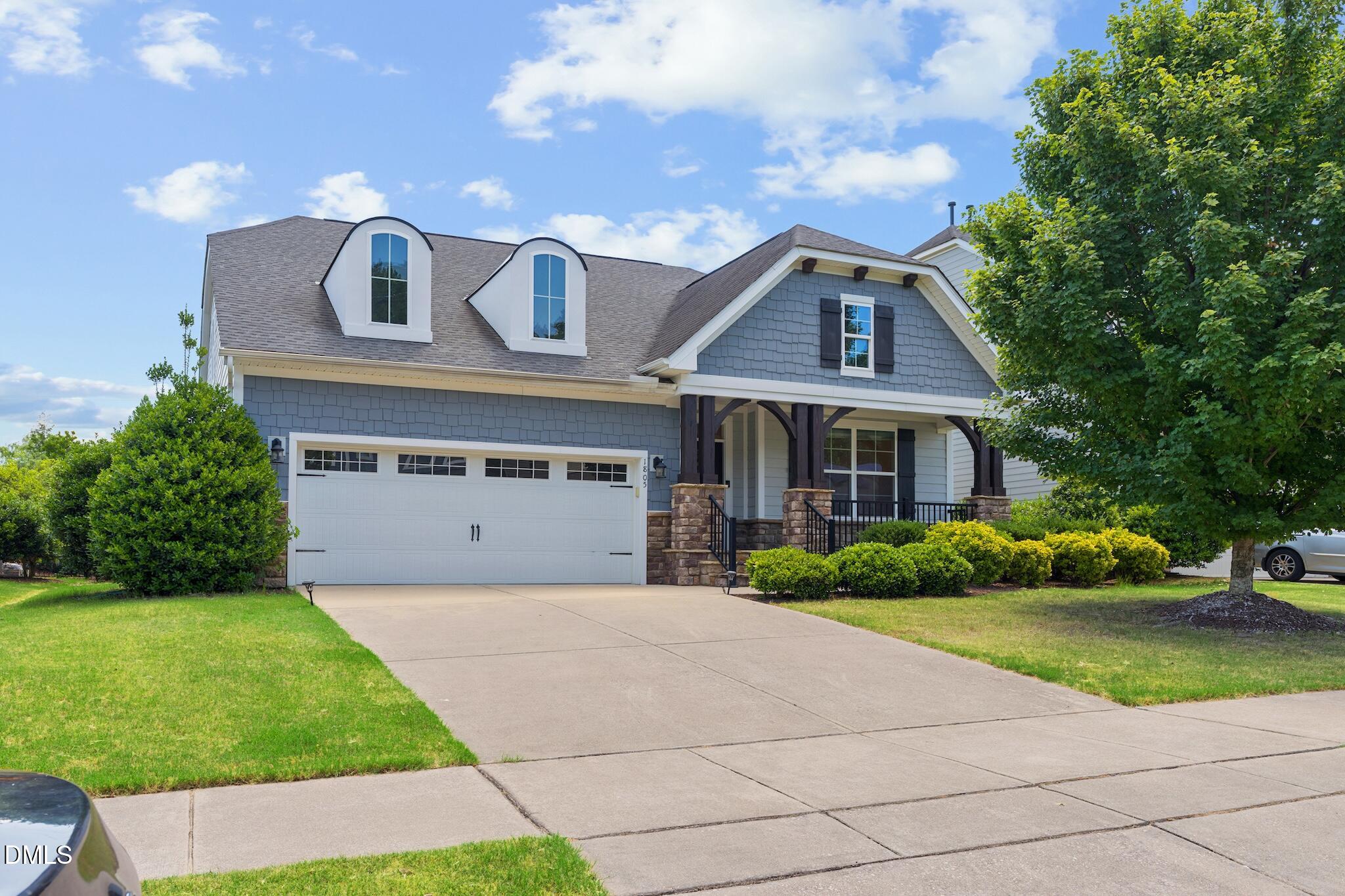 Exterior photo of 1805 Bodwin Lane, Apex, NC 27502. MLS: 10182317