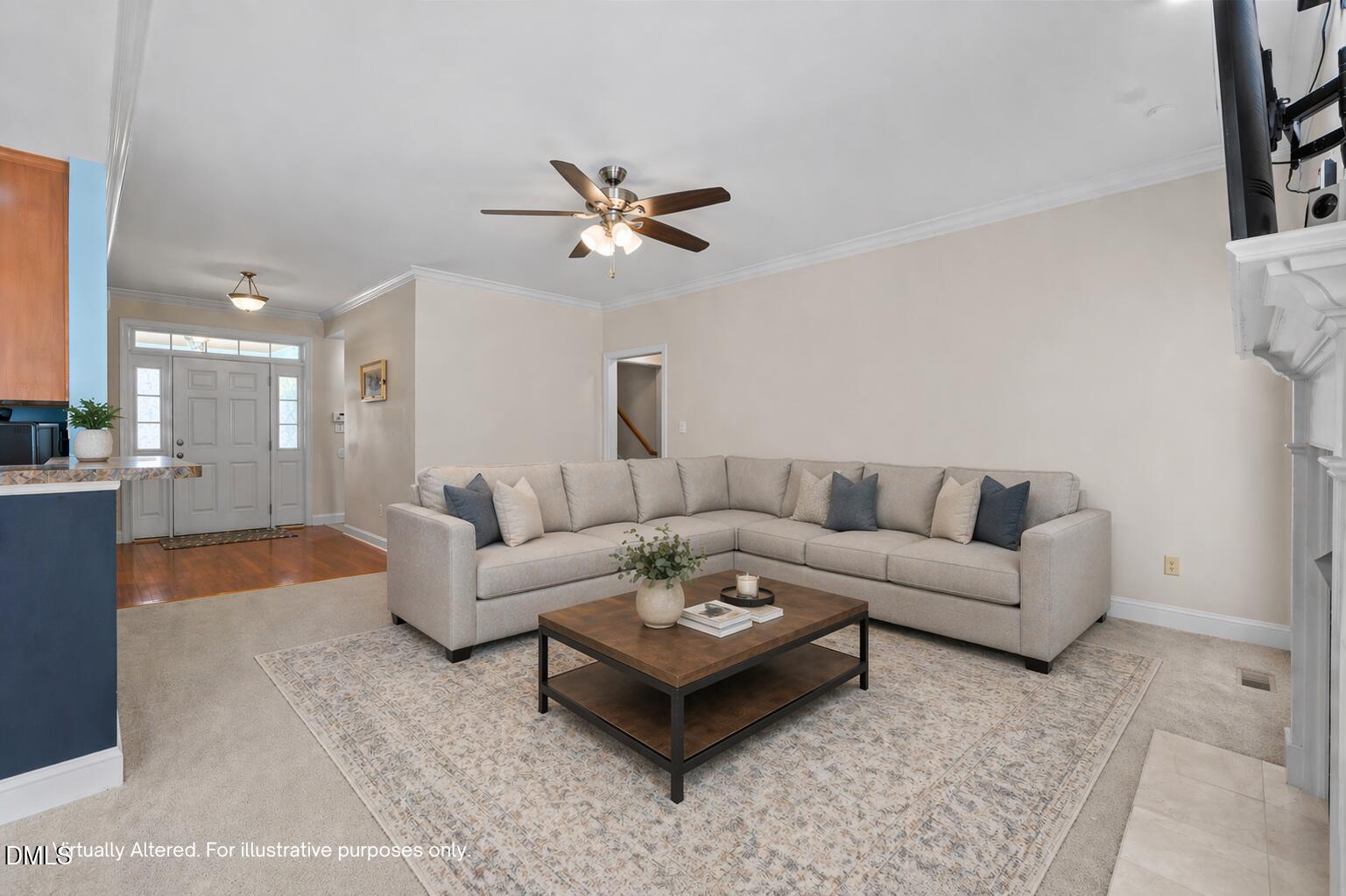 Exterior photo of 6025 Kindley Drive, Fayetteville, NC 28311. MLS: 10184824