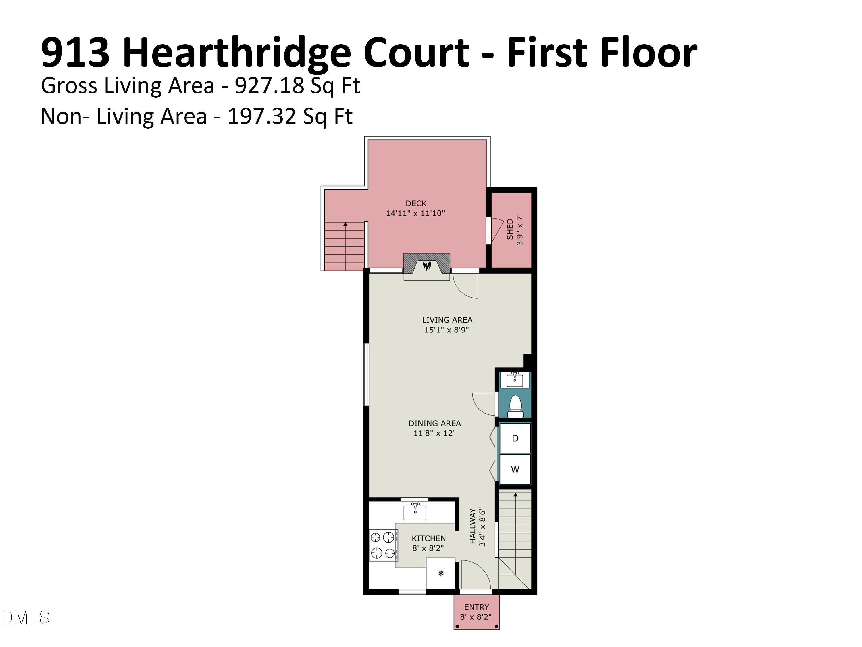 Exterior photo of 913 Hearthridge Court A, Raleigh, NC 27609. MLS: 10181158