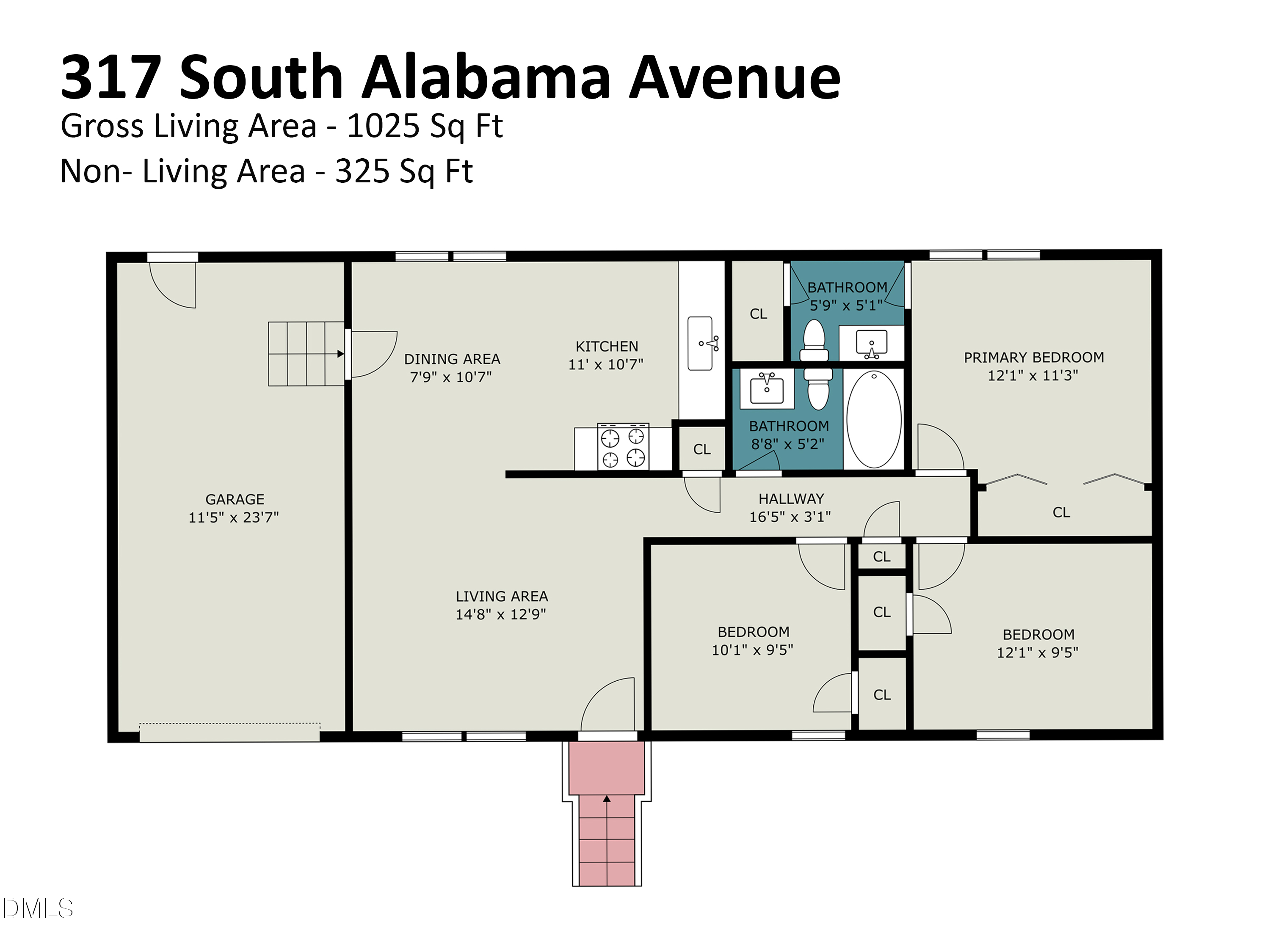 Exterior photo of 317 S Alabama Avenue, Goldsboro, NC 27530. MLS: 10180018