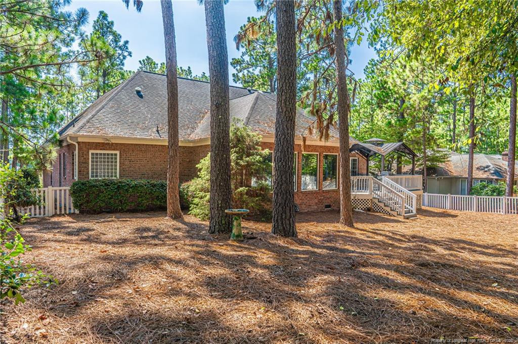 Exterior photo of 725 Lake Forest Drive E, Pinehurst, NC 28374. MLS: 769438
