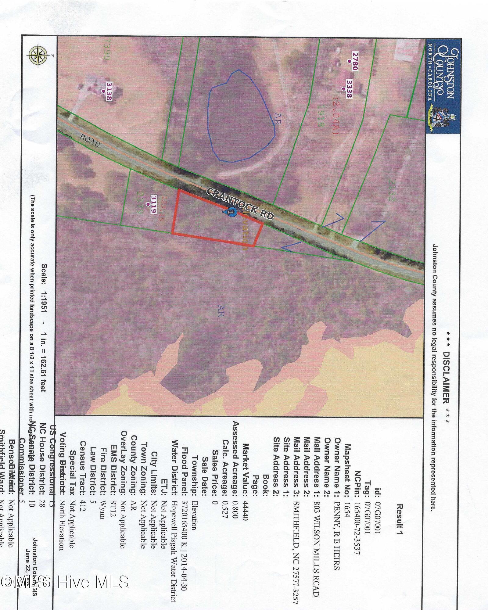 Exterior photo of 1 Crantock Road, Smithfield, NC 27577. MLS: 10177929