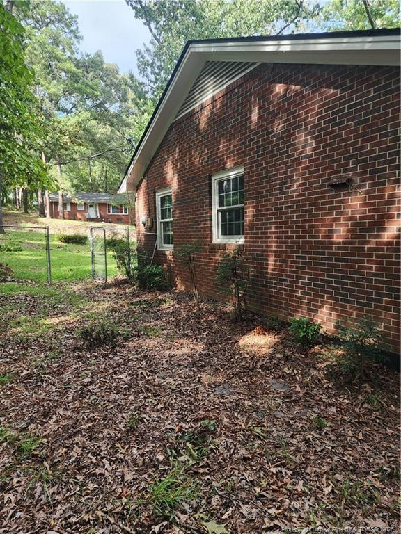 Exterior photo of 412 Sherman Drive, Fayetteville, NC 28301. MLS: 770049