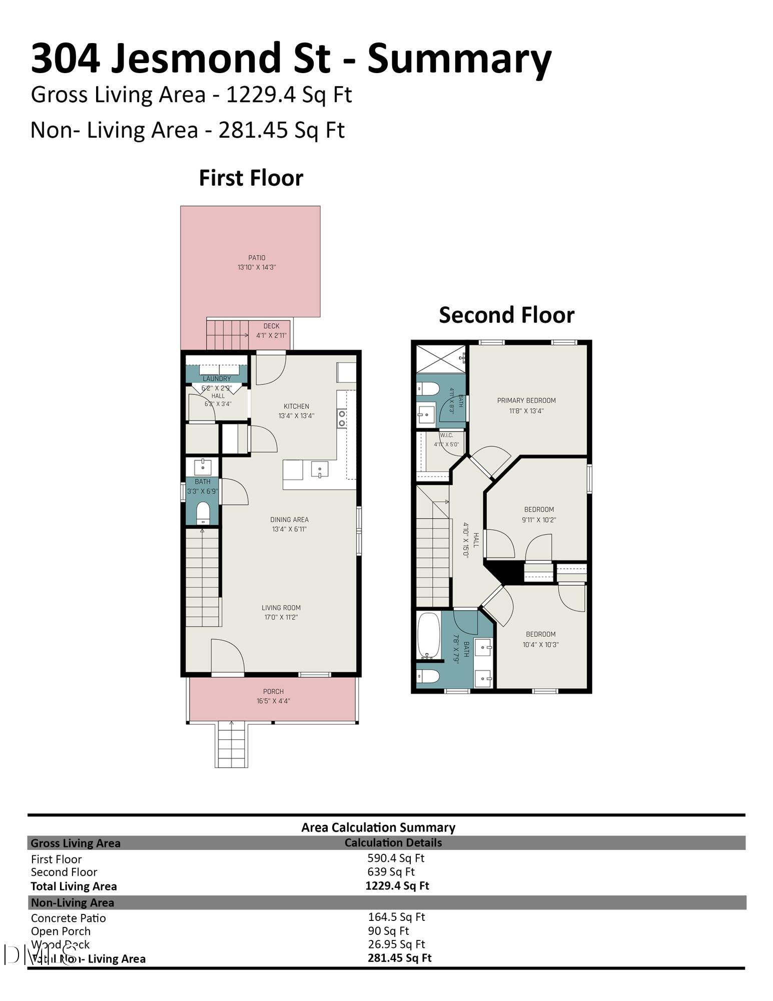Exterior photo of 304 Jesmond Street, Durham, NC 27707. MLS: 10176530