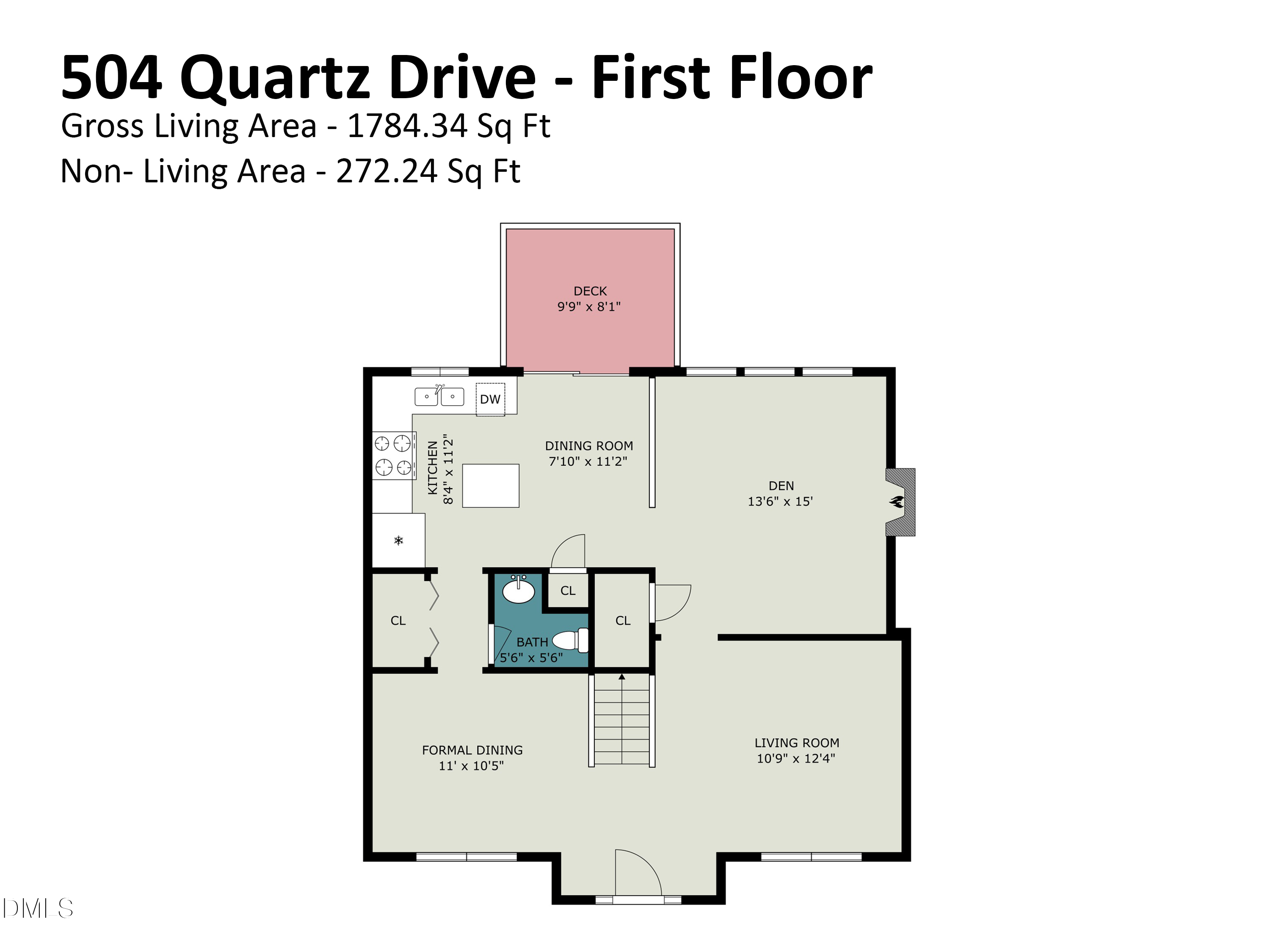 Exterior photo of 504 Quartz Drive, Durham, NC 27703. MLS: 10196643
