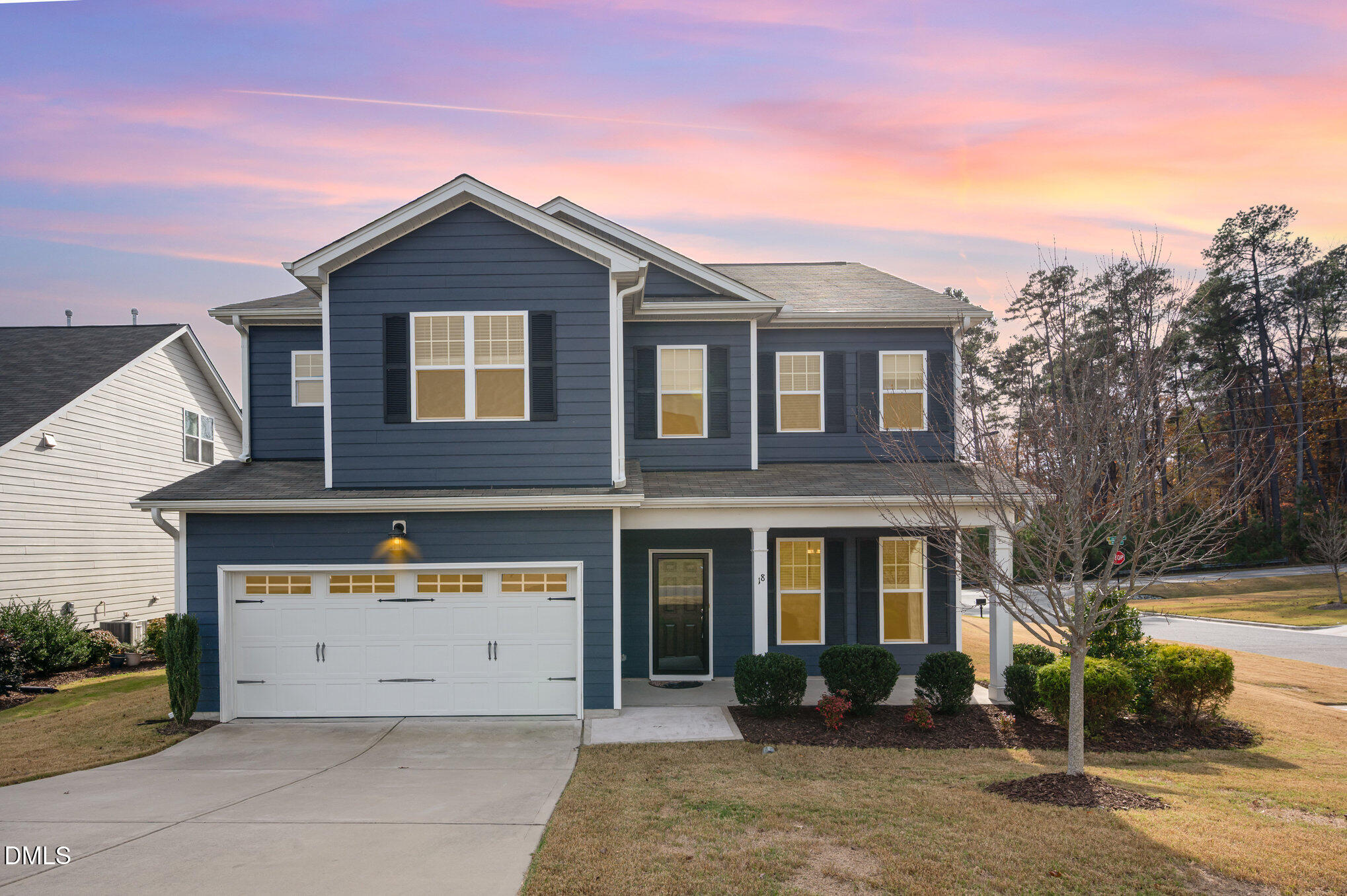 Exterior photo of 18 Dover Ridge Court, Chapel Hill, NC 27517. MLS: 10181664