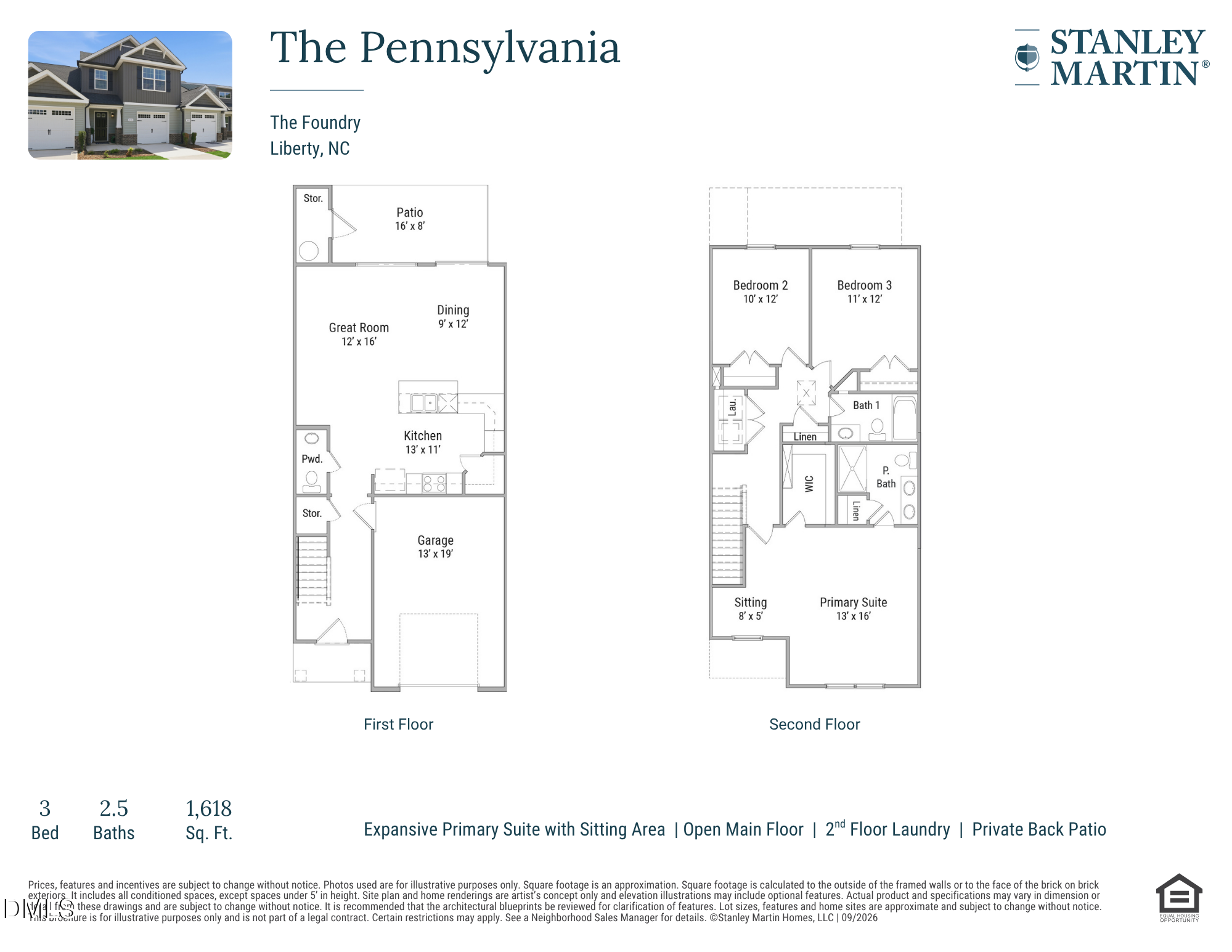 Exterior photo of 110 Sienna Court, Liberty, NC 27298. MLS: 10198857