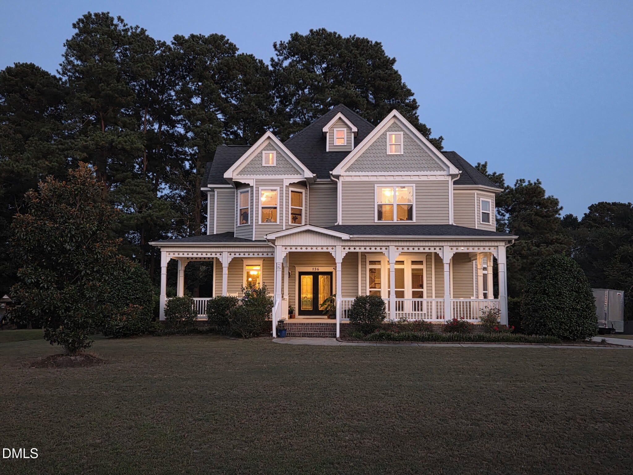 Exterior photo of 136 Kenneth Lane, Willow Springs, NC 27592. MLS: 10192116