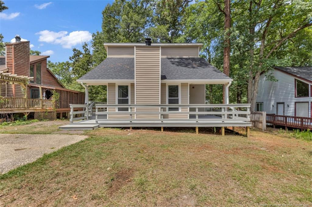 Exterior photo of 312 Bitterroot Court, Fayetteville, NC 28314. MLS: 764080