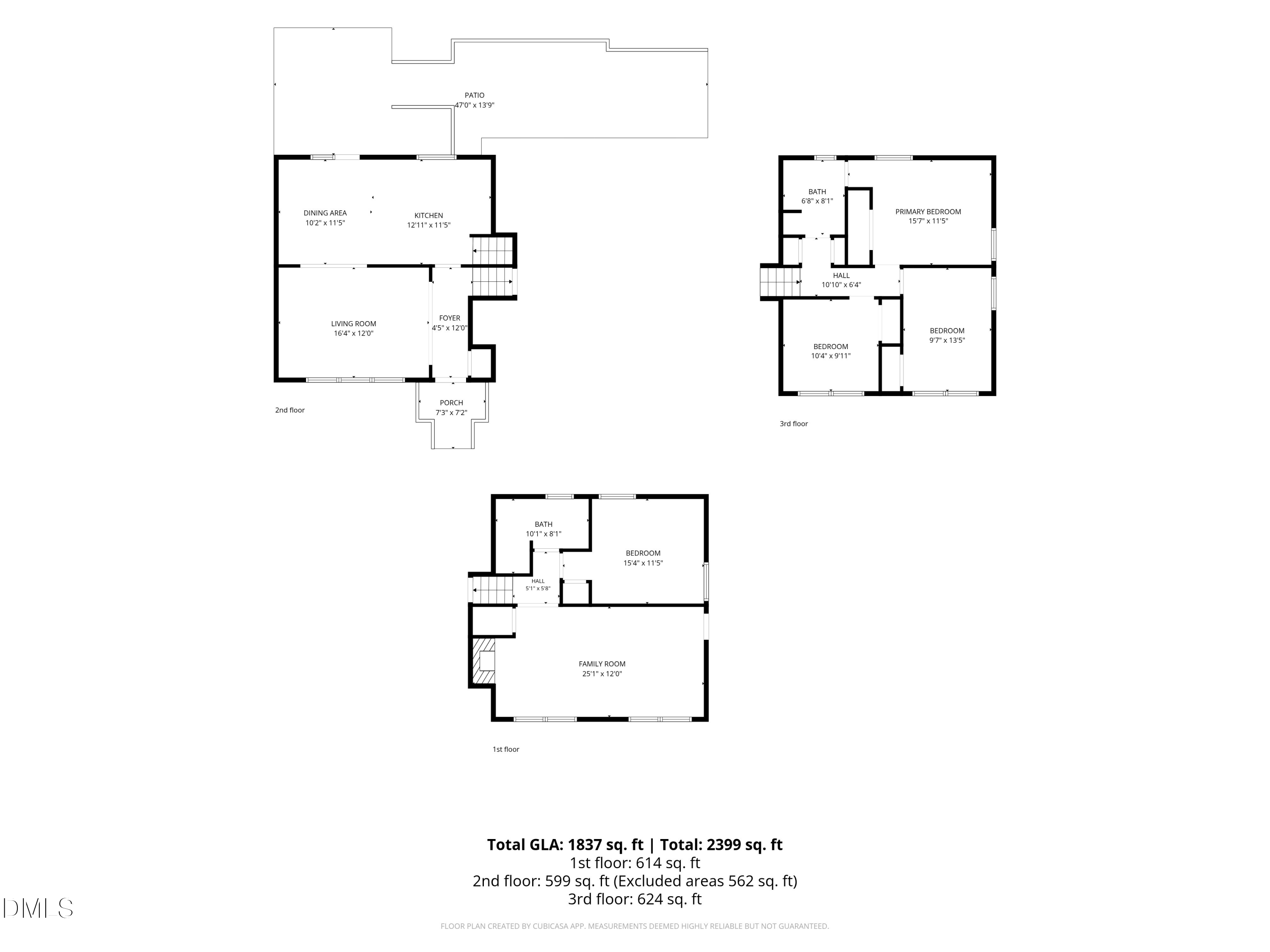 Exterior photo of 1904 Overland Drive, Chapel Hill, NC 27517. MLS: 10196301