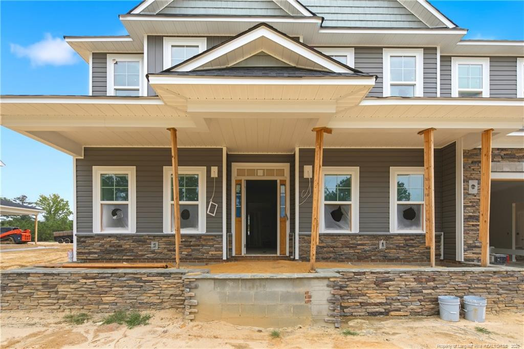 Exterior photo of 1951 Thomas Wood (Lot 96) Drive, Fayetteville, NC 28306. MLS: 754449