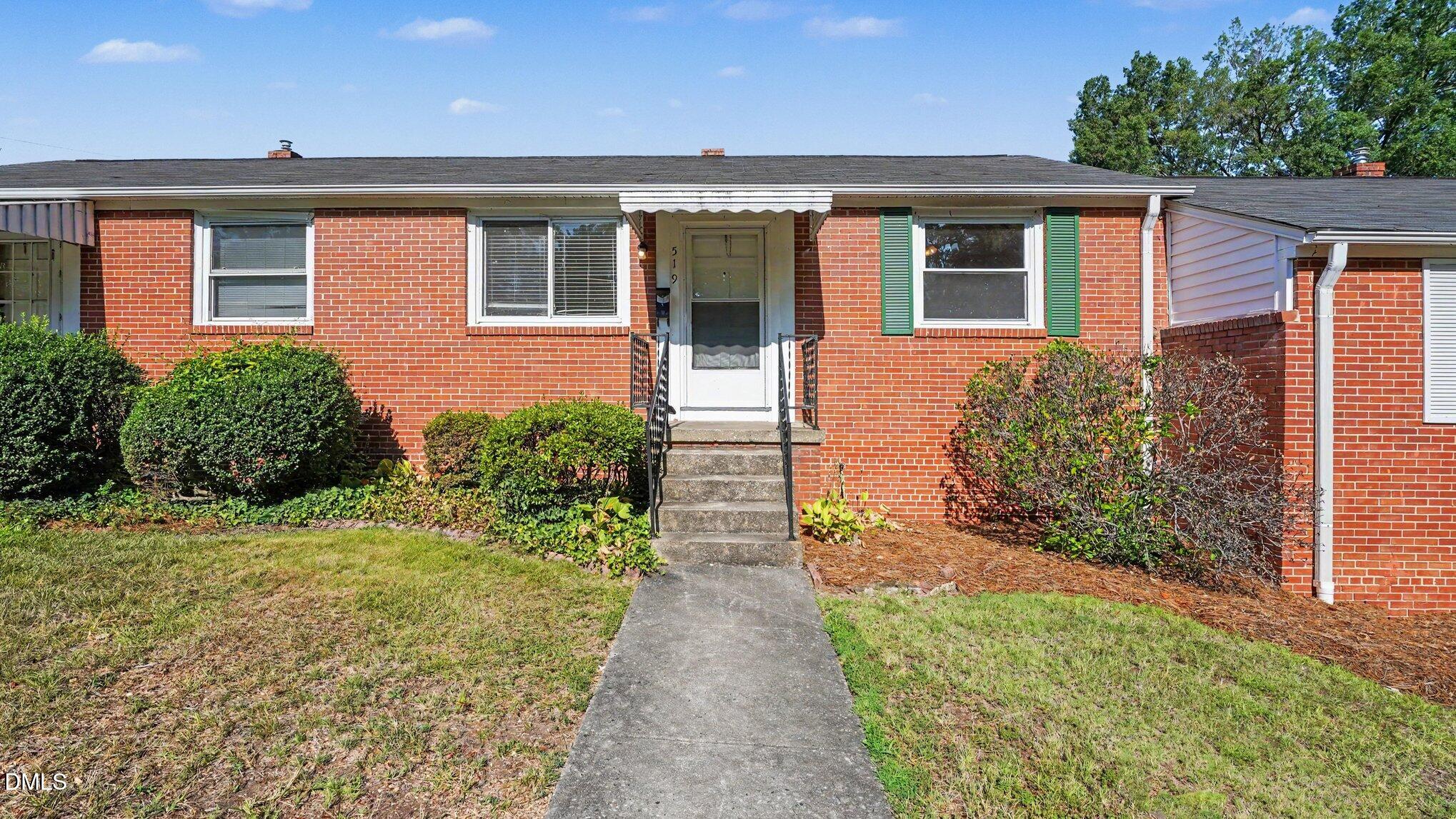 Exterior photo of 519 Overlook Street, Greensboro, NC 27403. MLS: 10179294