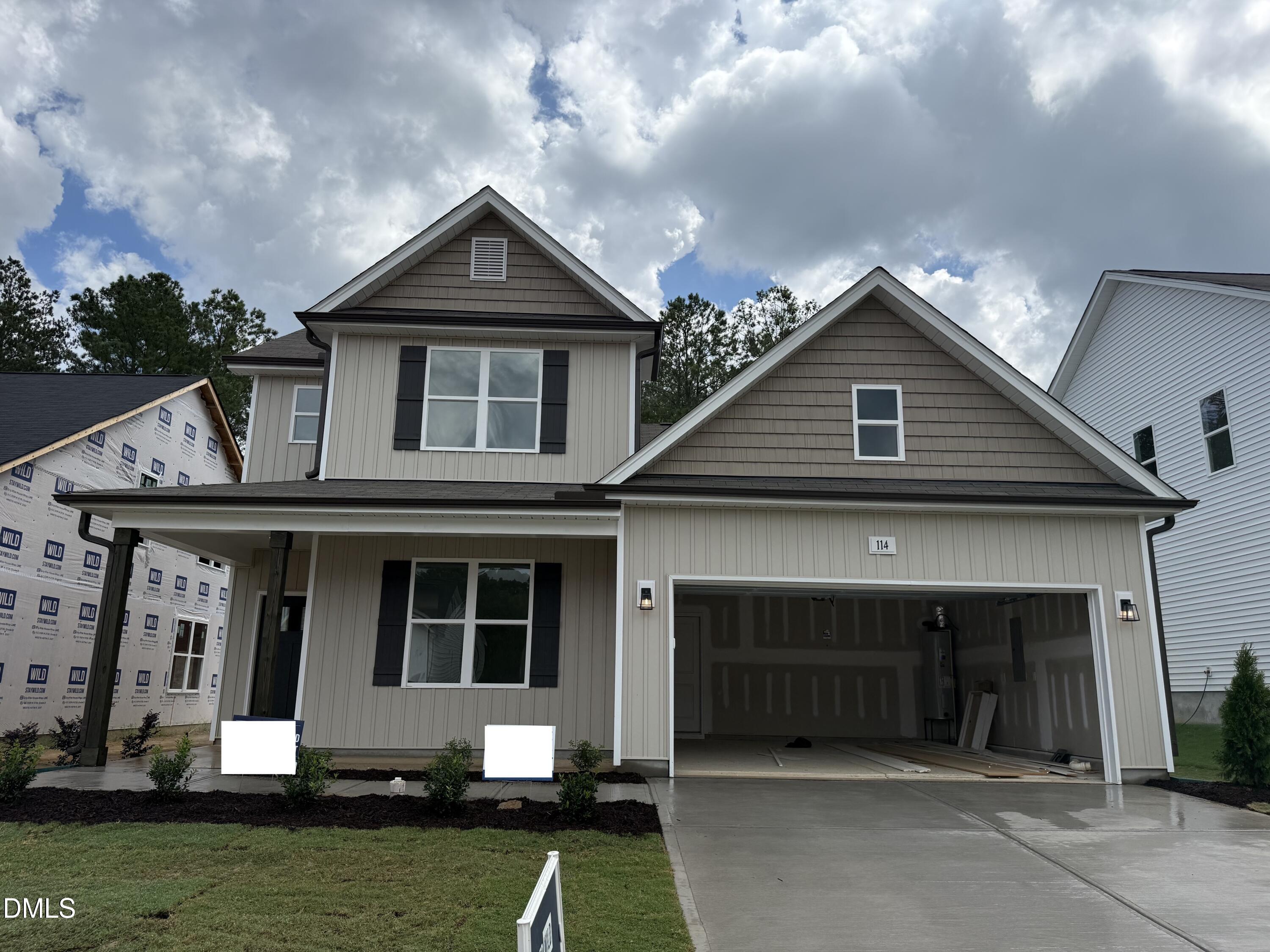 Exterior photo of 114 Cinnabar Street, Clayton, NC 27527. MLS: 10155375