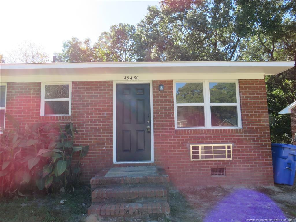 Exterior photo of 4943 Fieldcrest Drive B, Fayetteville, NC 28303. MLS: 763232