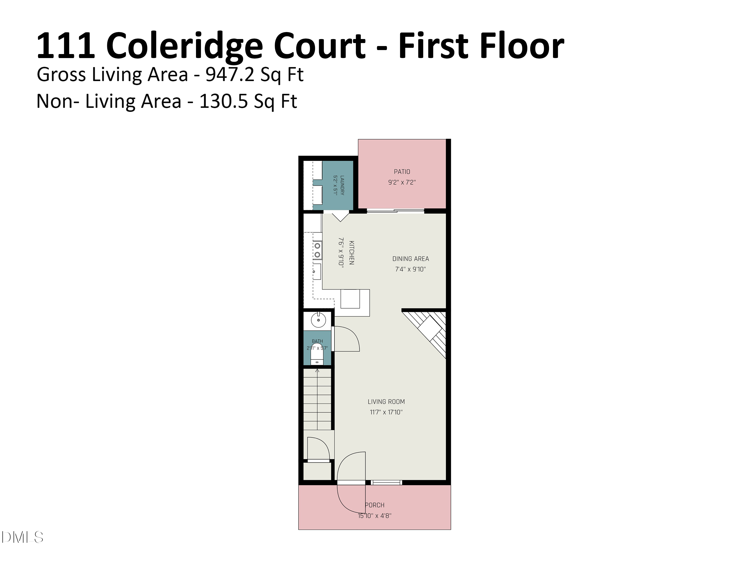 Exterior photo of 111 Coleridge Court, Carrboro, NC 27510. MLS: 10197533
